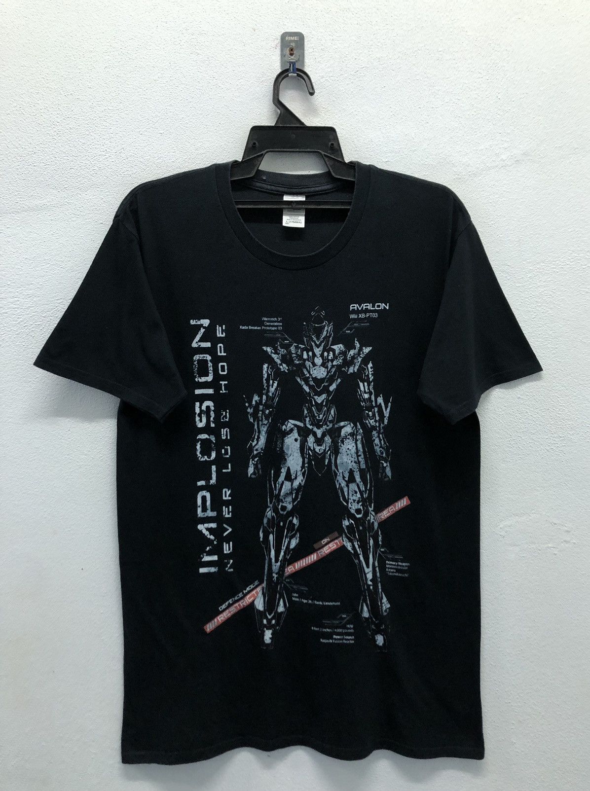 Anime Vintage Avalon Implosion Never Lose Hope T-Shirt Size US L / EU 52-54 / 3 - 1 Thumbnail