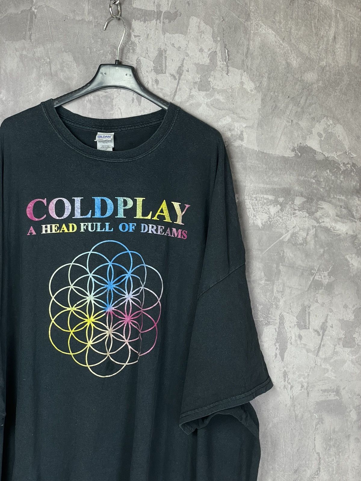 Band Tees × Vintage Vintage Y2K Coldplay Big Logo Oversized World Tour T Shirt Size US XXL / EU 58 / 5 - 4 Thumbnail