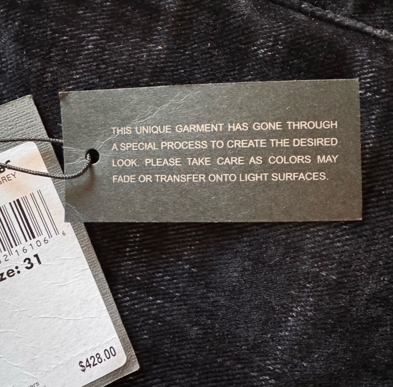 John Varvatos Beautiful velvet jeans Size US 31 - 4 Thumbnail