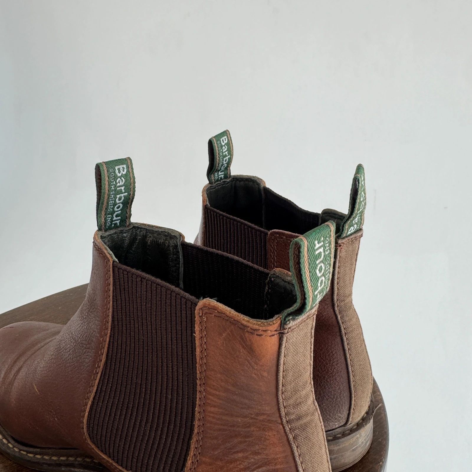 Barbour Barbour Real Leather Preppy Classic Chelsea Boots Size US 8 / EU 41 - 11 Thumbnail