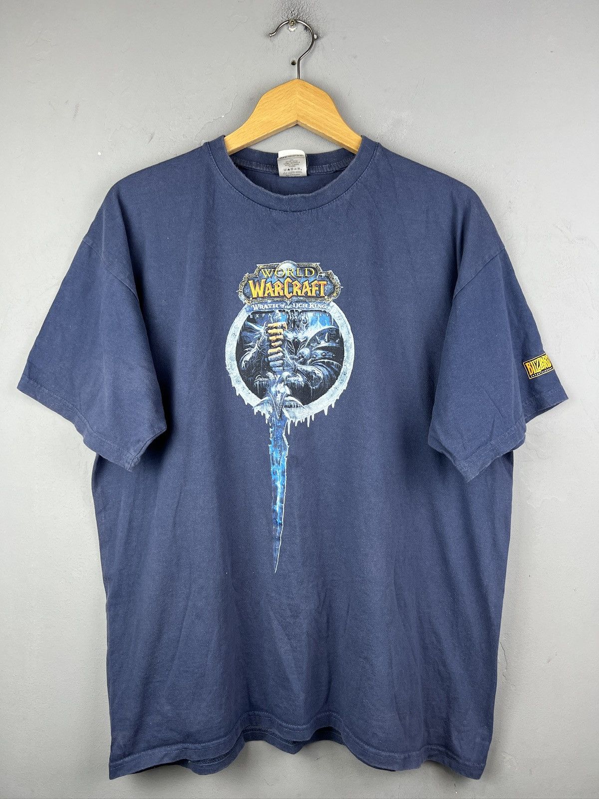 Band Tees Vintage World Of Warcraft Blizzard Entertainment Games Tees Size US XL / EU 56 / 4 - 1 Thumbnail