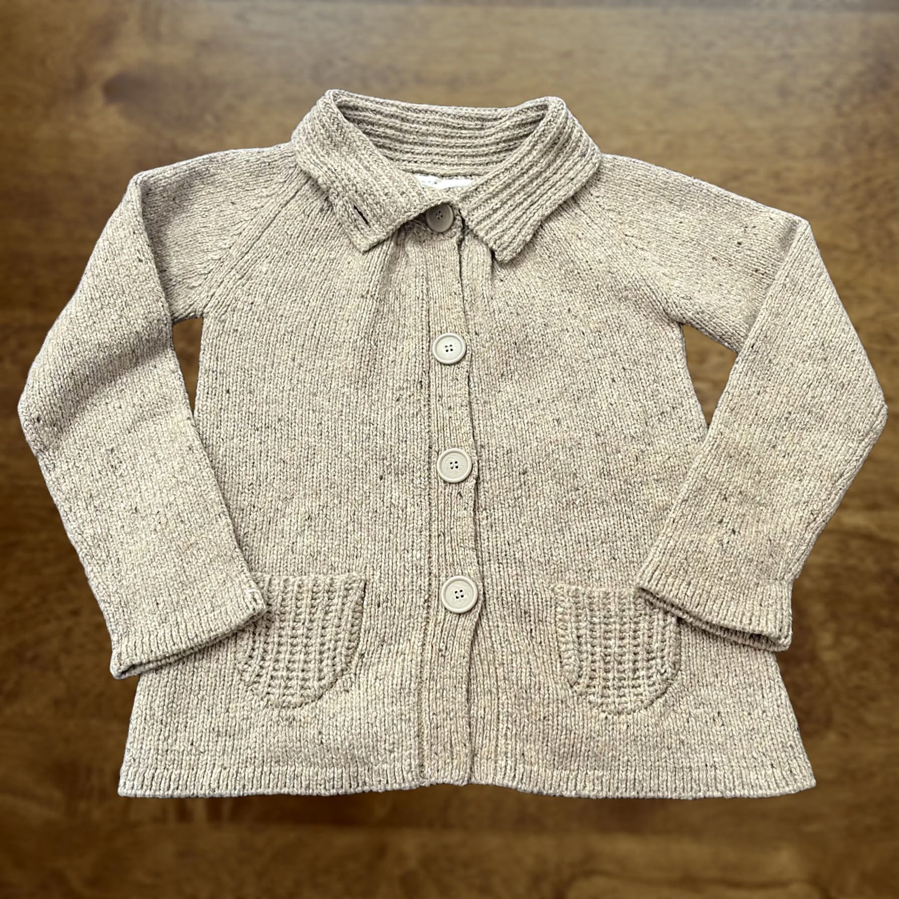Vintage VINTAGE Max Studio Sweater Womens XS Beige Lambswool Blend Button Front Size XS / US 0-2 / IT 36-38 - 1 Thumbnail