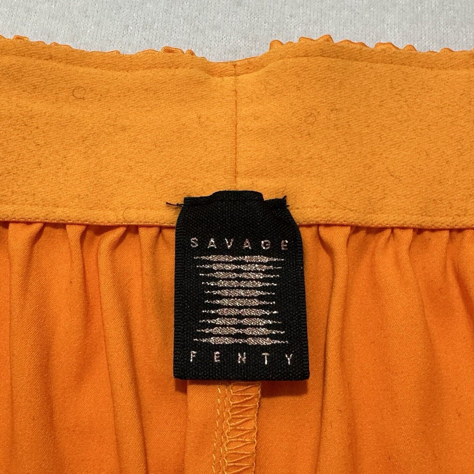 Other Savage X Fenty Small Satin Boxers Orange Shorts 3" Inseam Size 28" / US 6 / IT 42 - 5 Thumbnail