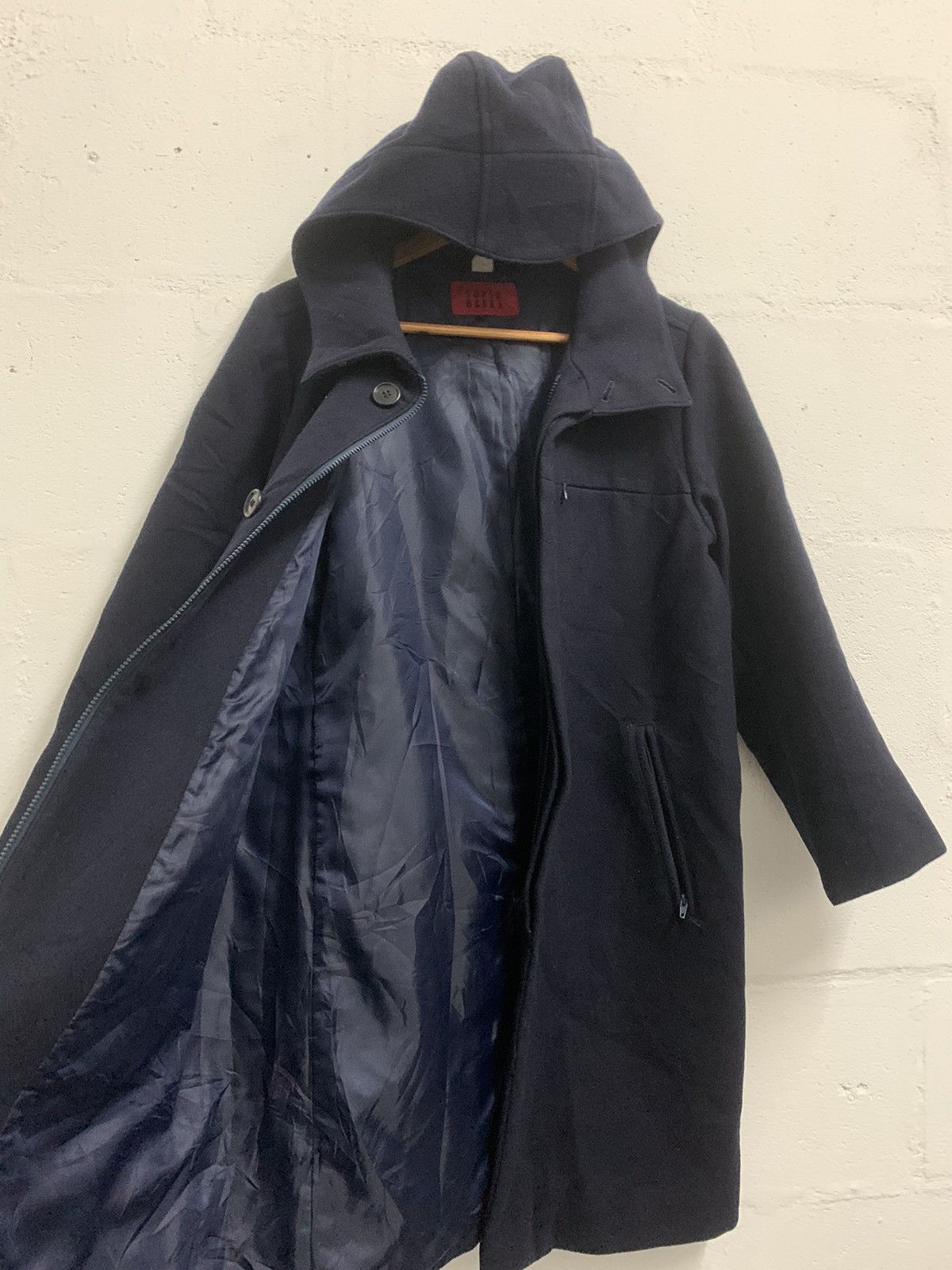 Japanese Brand × Vintage Vintage Super Hakka Long Coat Hoodie Buttom Up Zipper Size US S / EU 44-46 / 1 - 3 Thumbnail