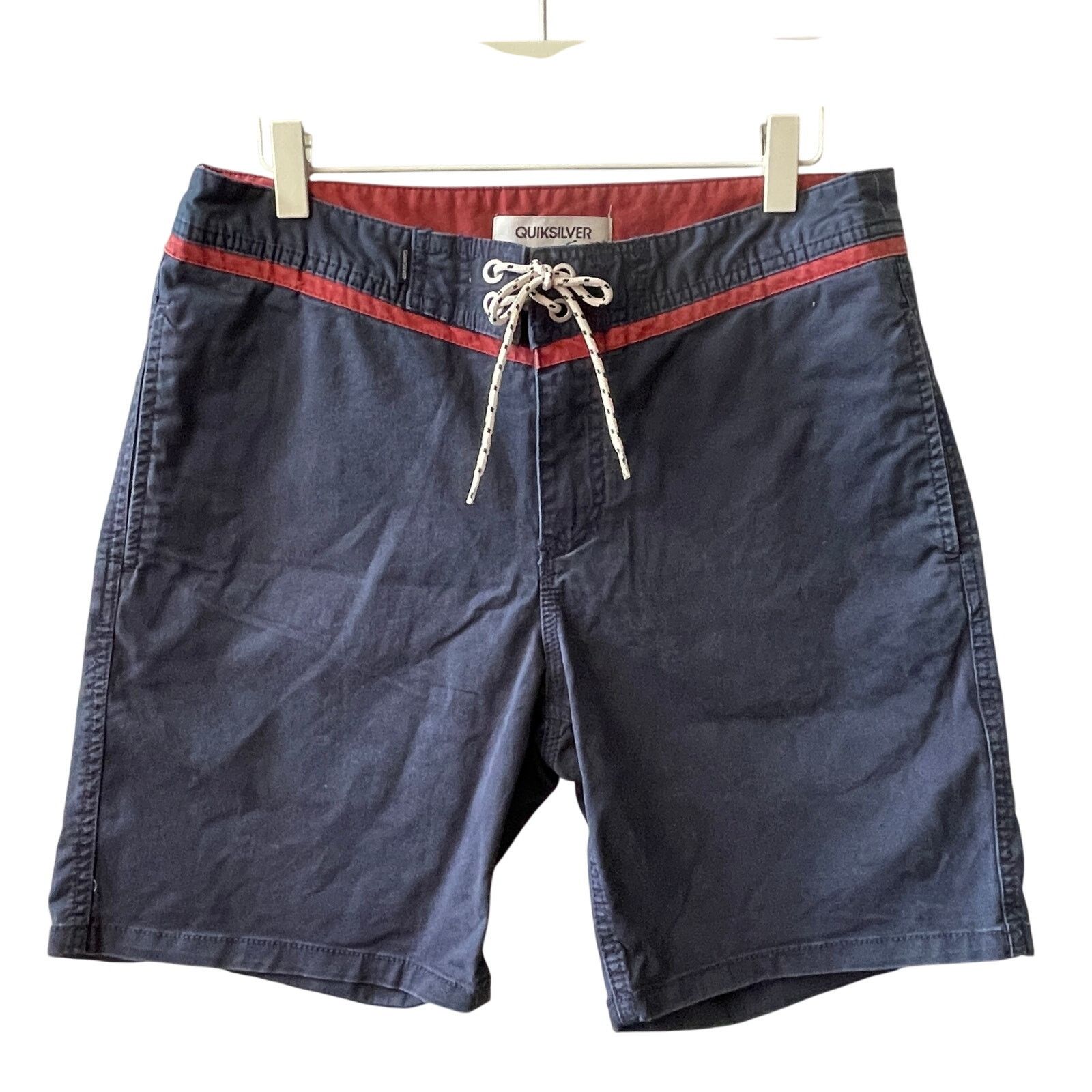Quiksilver QUIKSILVER Street Trunks Cotton Board Shorts Size 30 Size US 30 / EU 46 - 1 Thumbnail