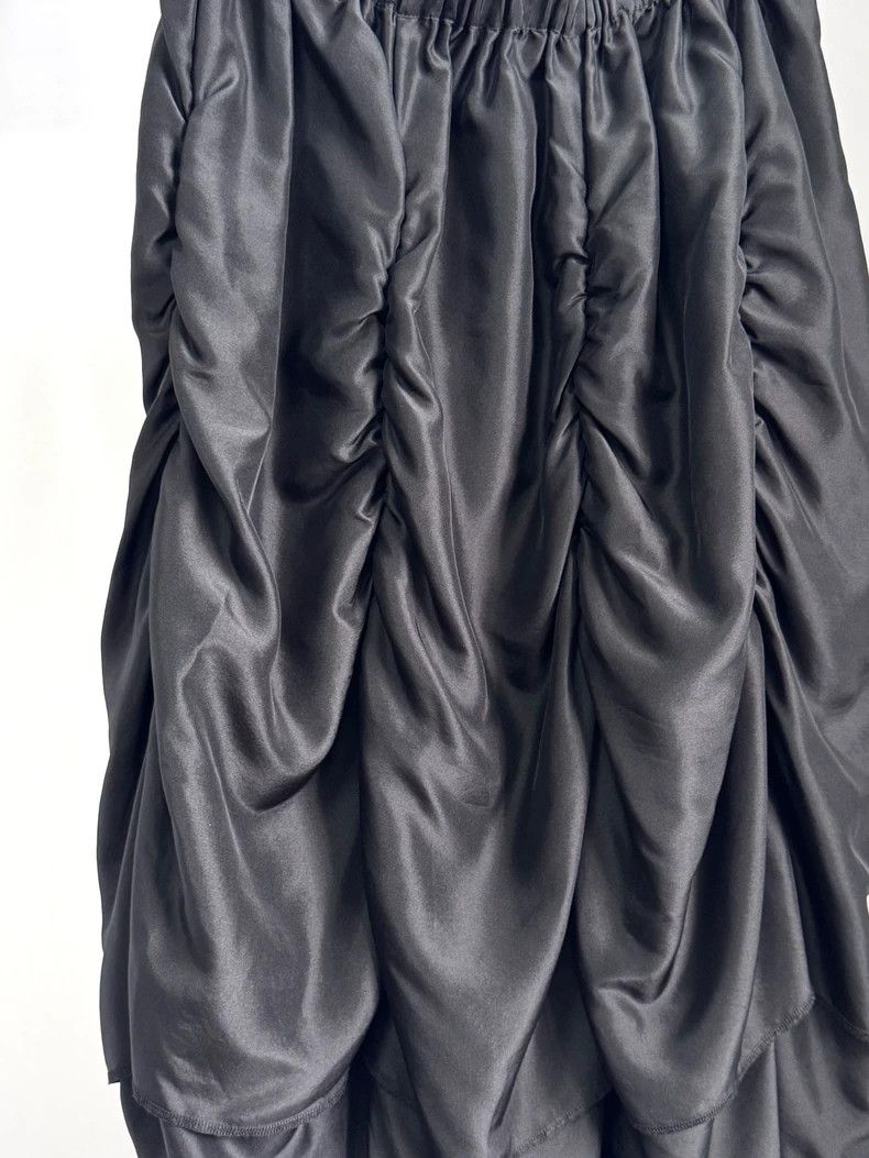 Comme des Garcons Comme Des Garcons size S Silk shirred strappy dress Size 24" / US 00 / IT 34 - 5 Thumbnail