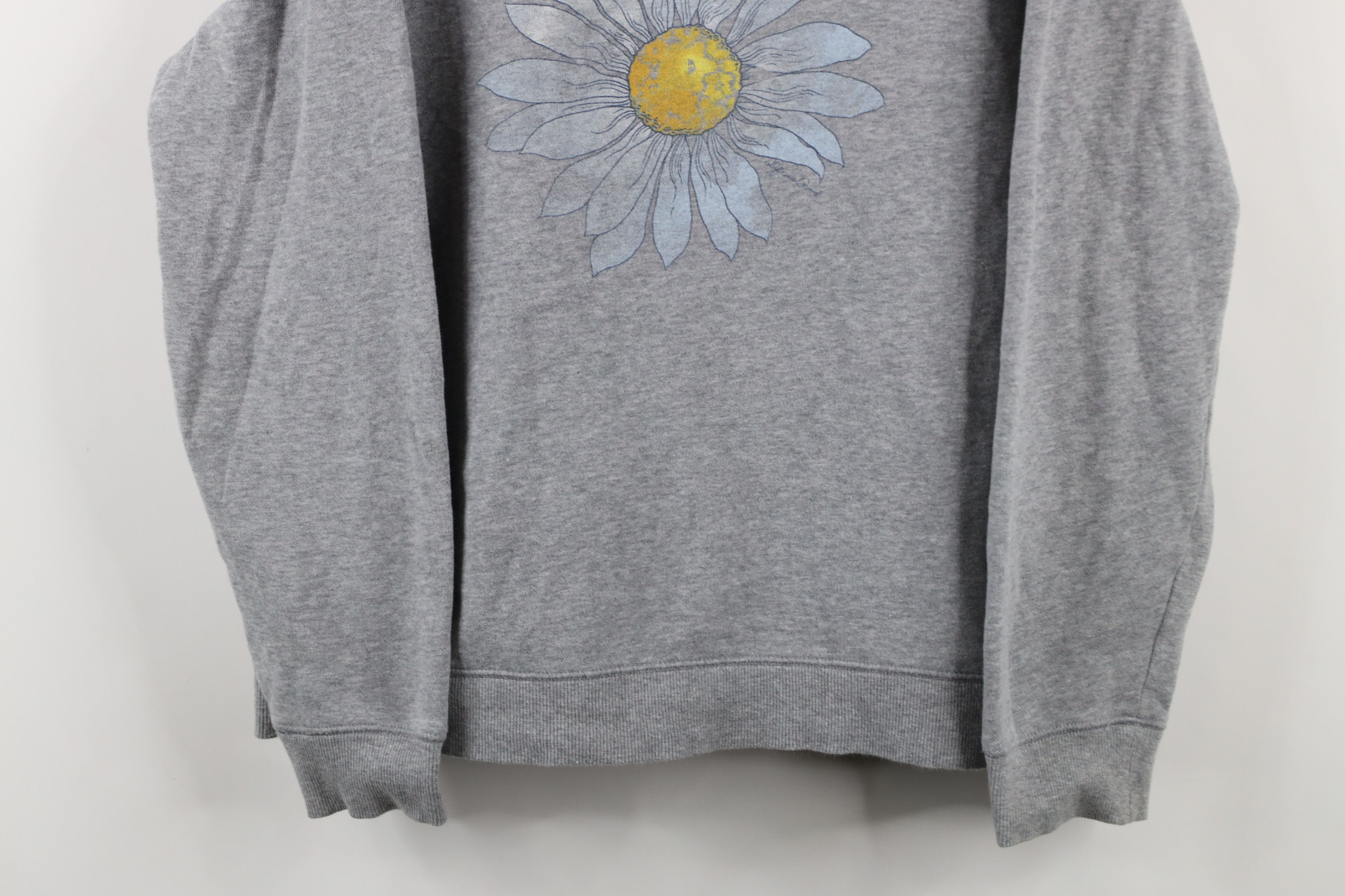 Life is Good × Vintage Life is Good Fit Spell Out Sunflower Crewneck Sweatshirt Size L / US 10 / IT 46 - 3 Thumbnail