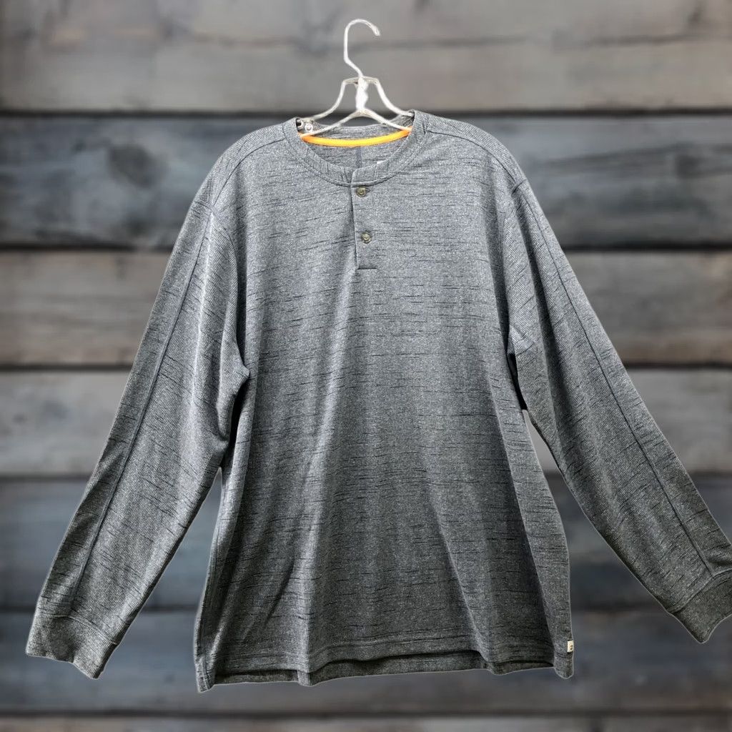 Orvis Orvis Active Henley Long Sleeve Shirt Mens XL Gray Performance Outdoors Hiking Size US XL / EU 56 / 4 - 1 Thumbnail