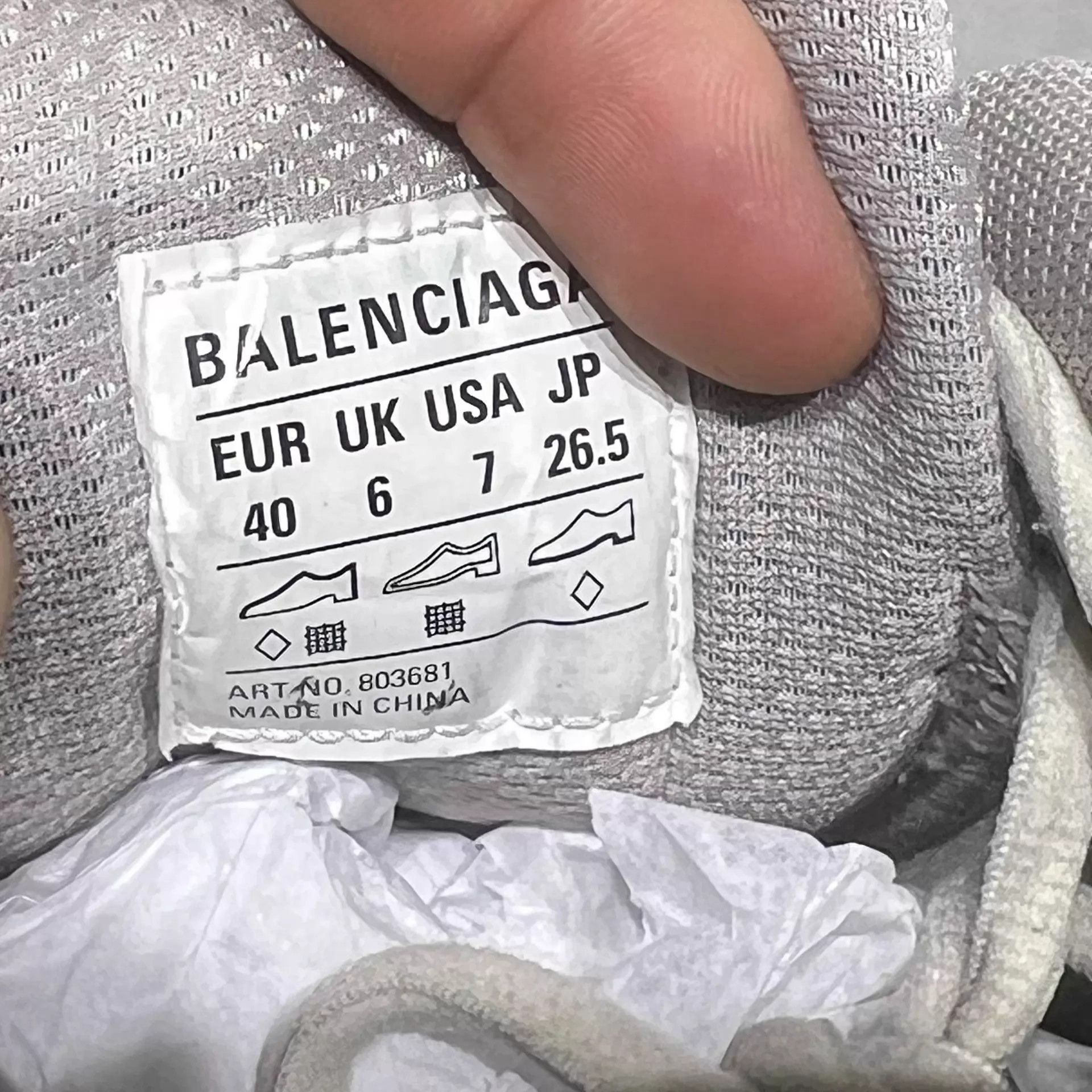 Balenciaga Balenciaga Stapler Dad Sneaker 40 YH17765 Size US 7 / EU 40 - 8 Thumbnail