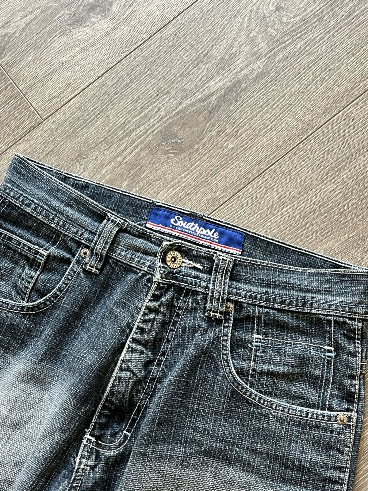 Southpole Vintage Southpole Jeans Rap Pants Size US 30 / EU 46 - 6 Thumbnail