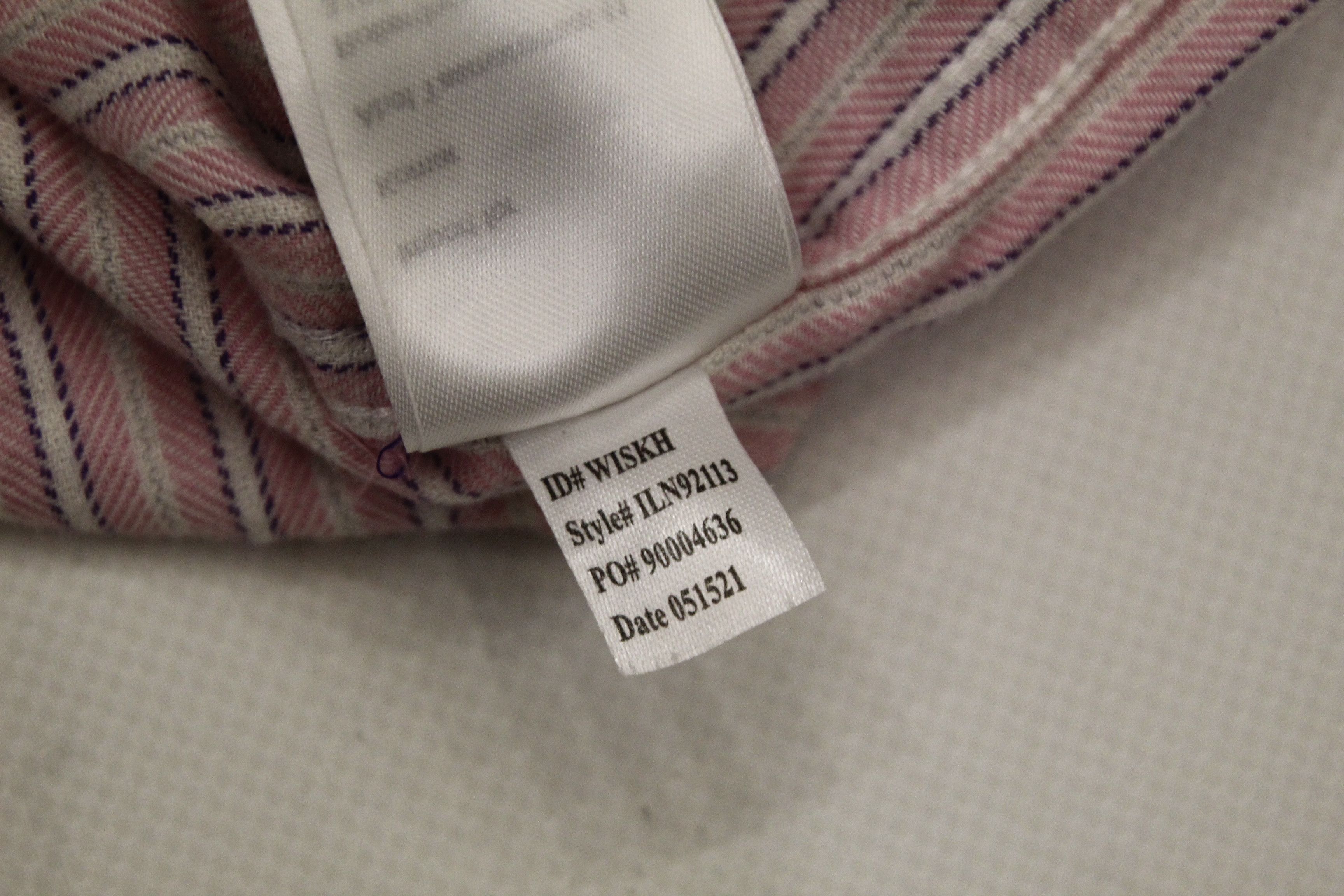 Lauren Ralph Lauren VTG Lauren R.L. logo embroidery striped flannel shirt Size US S / EU 44-46 / 1 - 8 Thumbnail