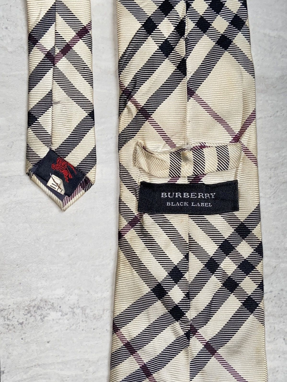 Burberry BURBERRY Striped Tie Size ONE SIZE - 3 Thumbnail