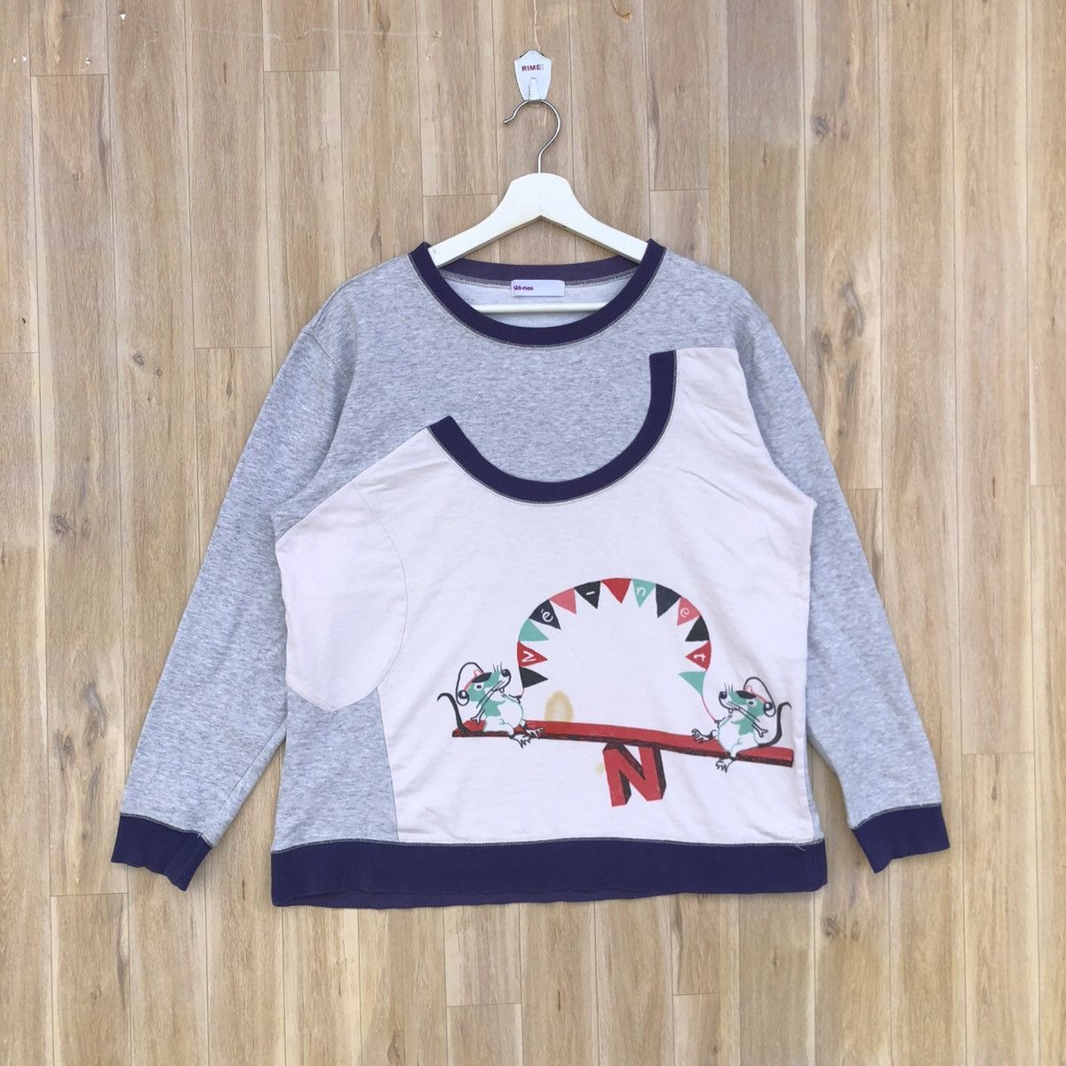Ne-Net Vintage Ne-net by Issey Miyake Sweatshirt Crewneck Size US M / EU 48-50 / 2 - 1 Thumbnail