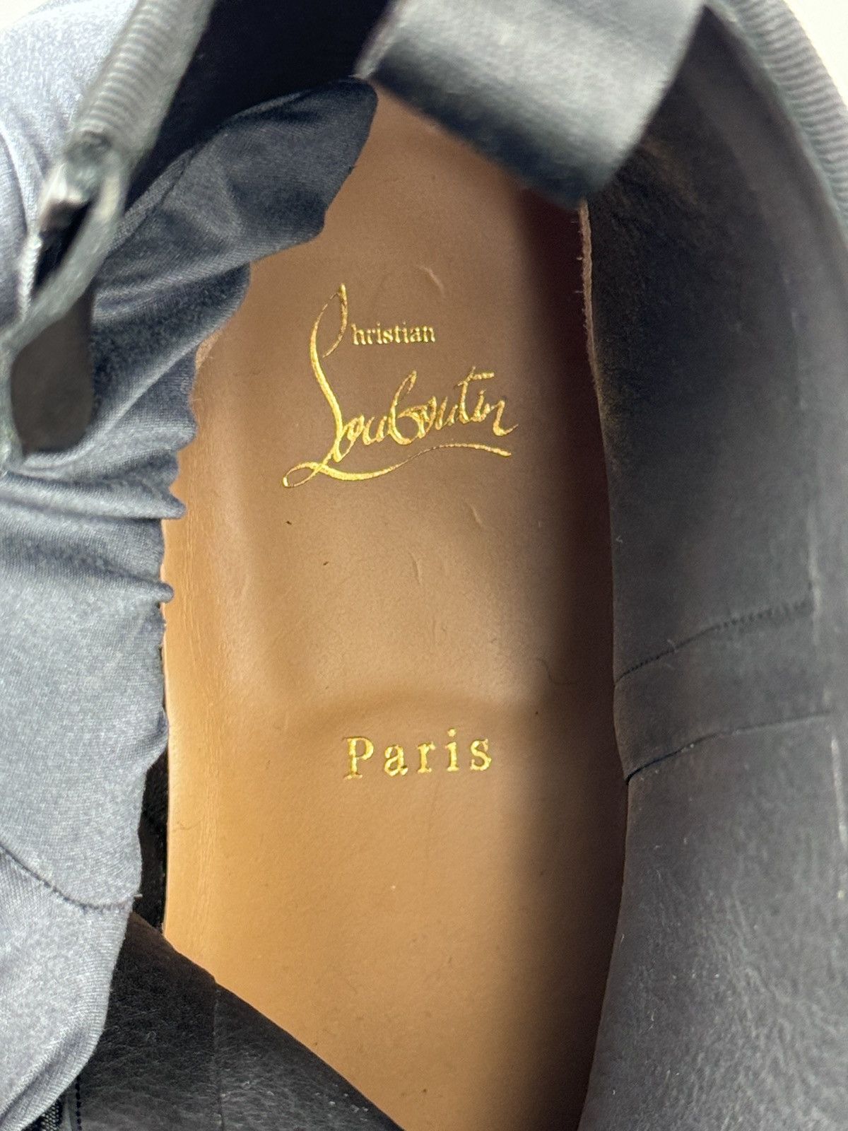Christian Louboutin SUEDE ZIP UP ANKLE BOOTS Size US 10.5 / EU 43-44 - 10 Thumbnail