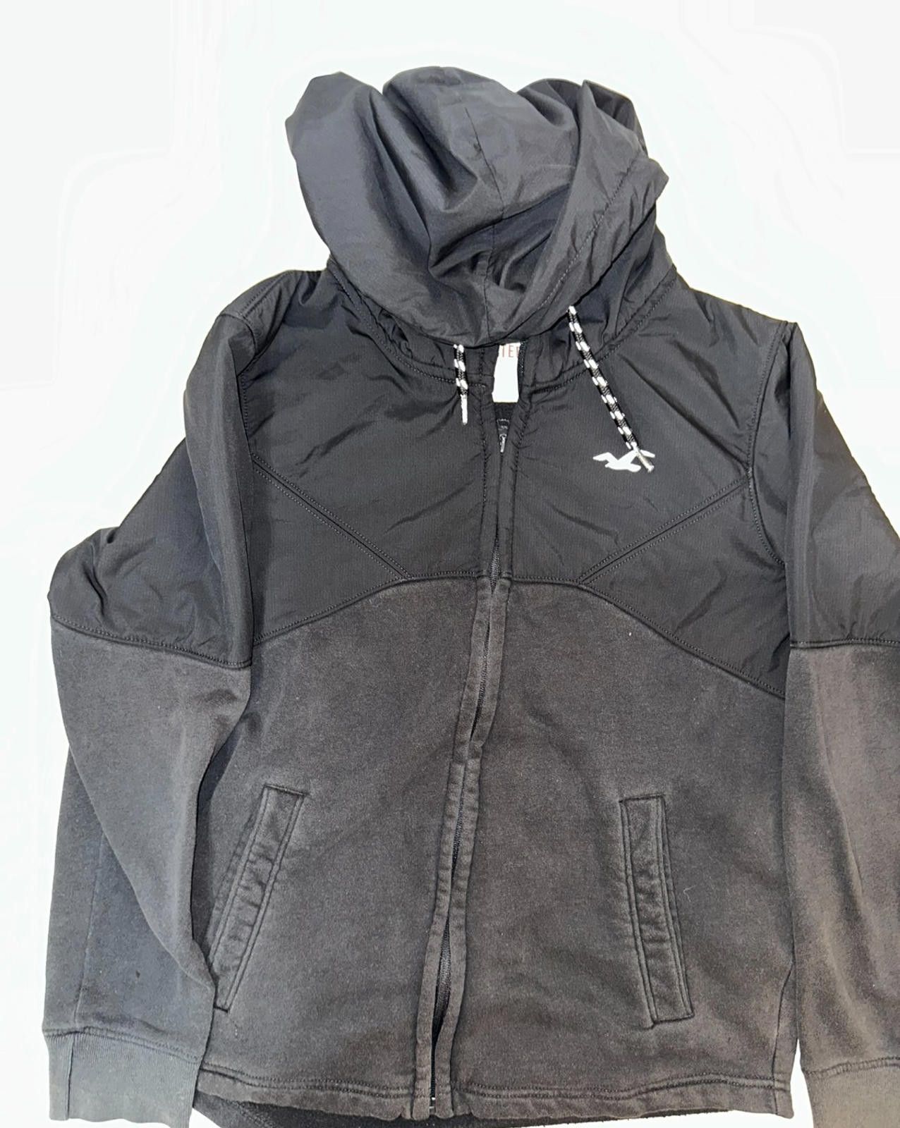Hollister Women's S Hollister Jacket – Zip-Up, Black, Everyday Layer Size S / US 4 / IT 40 - 1 Thumbnail