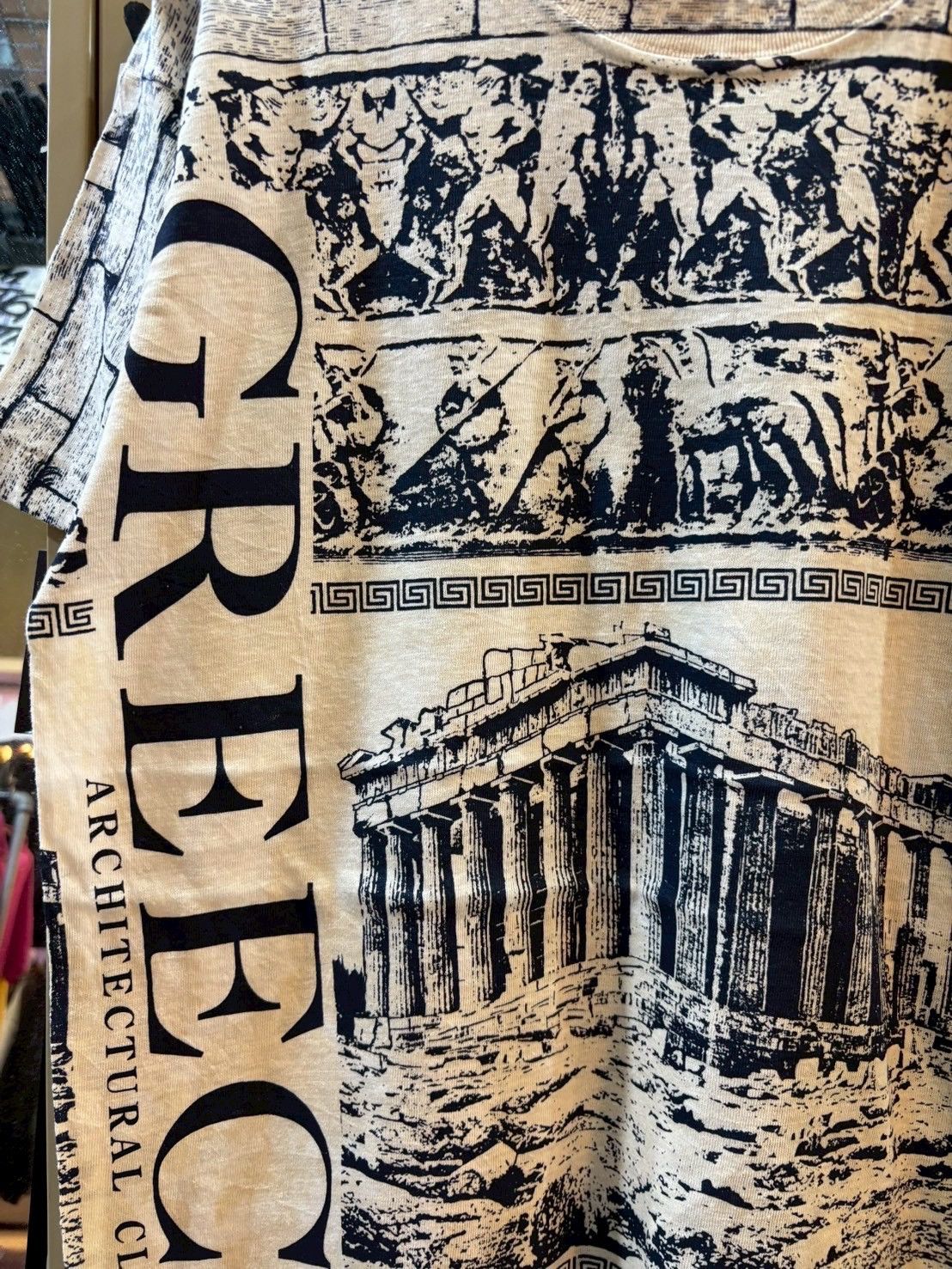 Vintage Greece 90’s vintage tee Size US XL / EU 56 / 4 - 2 Thumbnail