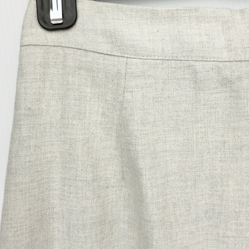 Frank & Oak FRANK & OAK Midi Minimalist Academia Pale Gray Skirt Size XS Size 24" / US 00 / IT 34 - 6 Thumbnail