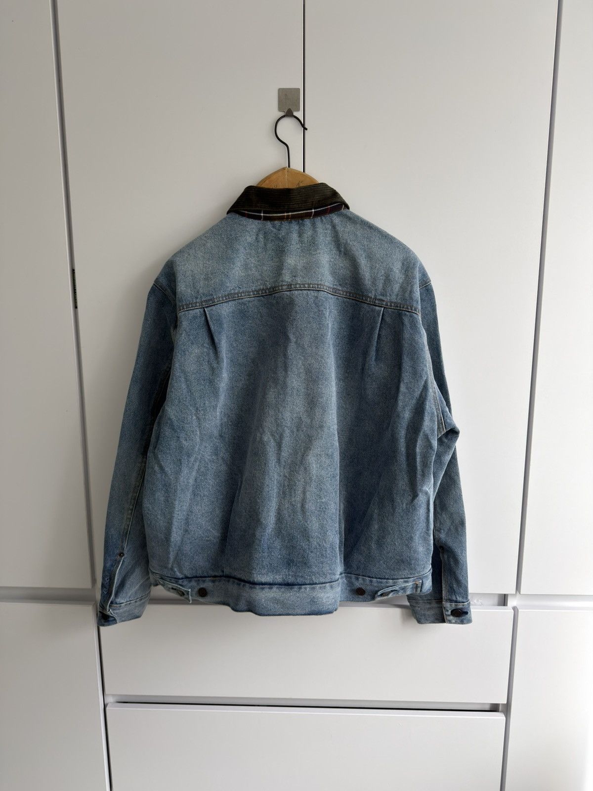 Barbour Barbour x Levi’s Denim Trucker Jacket Men’s Collar XL Size US XL / EU 56 / 4 - 4 Thumbnail