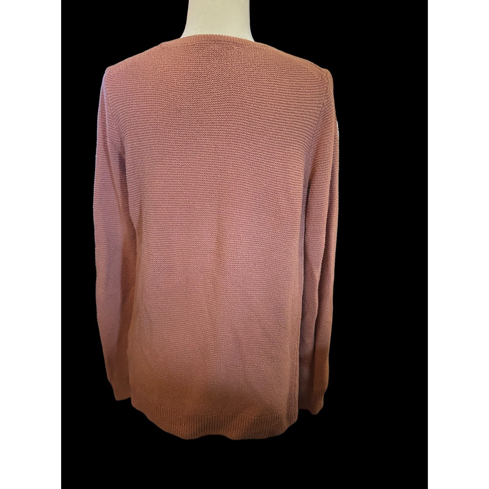 Madewell Madewell Riverside Texture Blush Pink Sweater, Size M Size M / US 6-8 / IT 42-44 - 3 Thumbnail