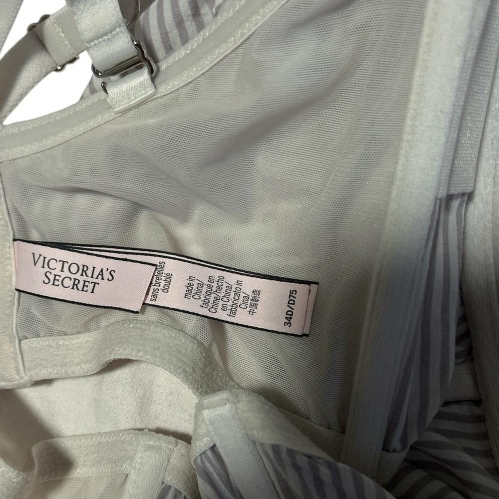 Designer Victoria's Secret Striped Bralette Size M / US 6-8 / IT 42-44 - 3 Thumbnail