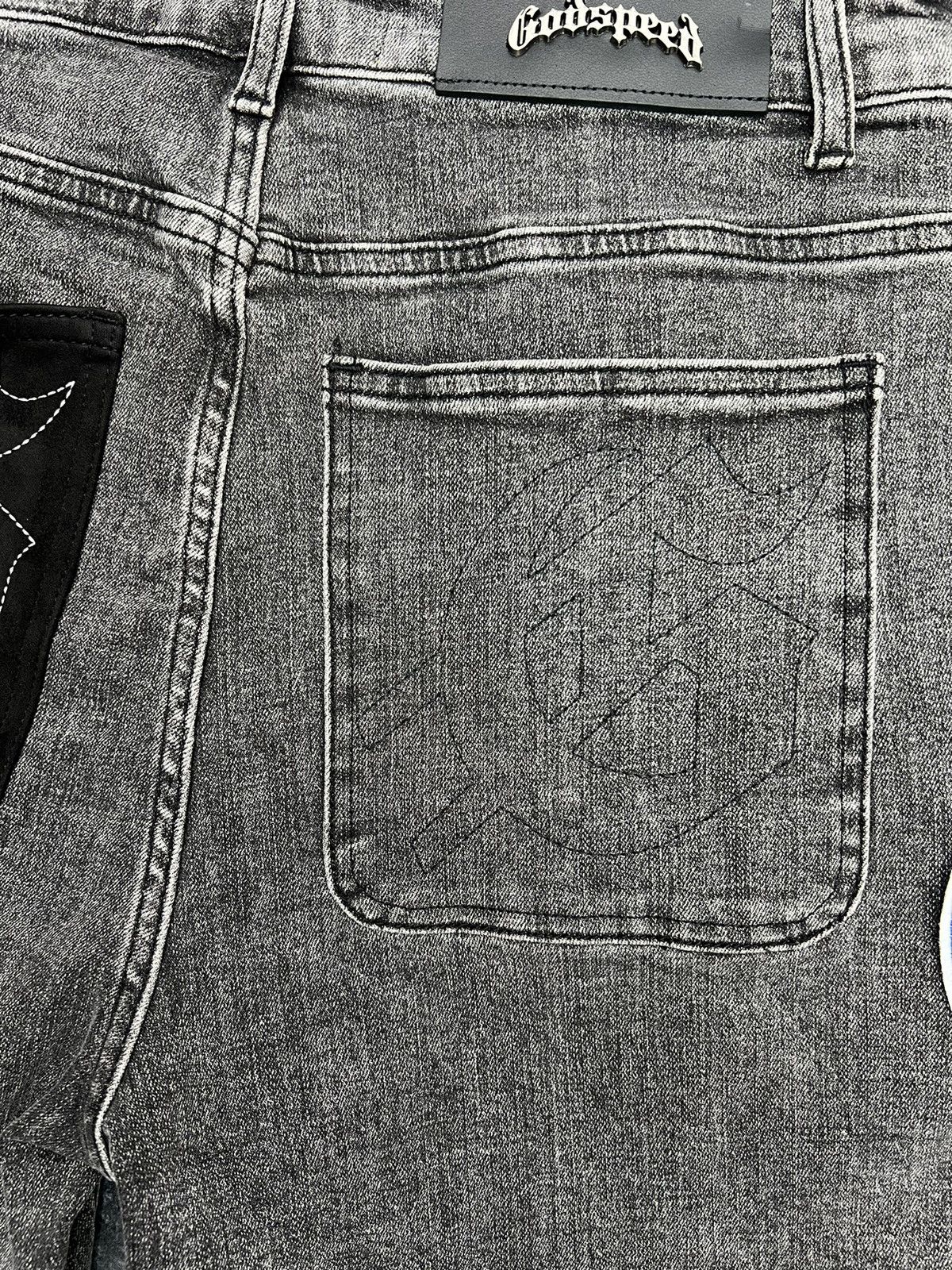 Godspeed Godspeed Patchwork Denim Shorts “V2” Size US 30 / EU 46 - 6 Thumbnail