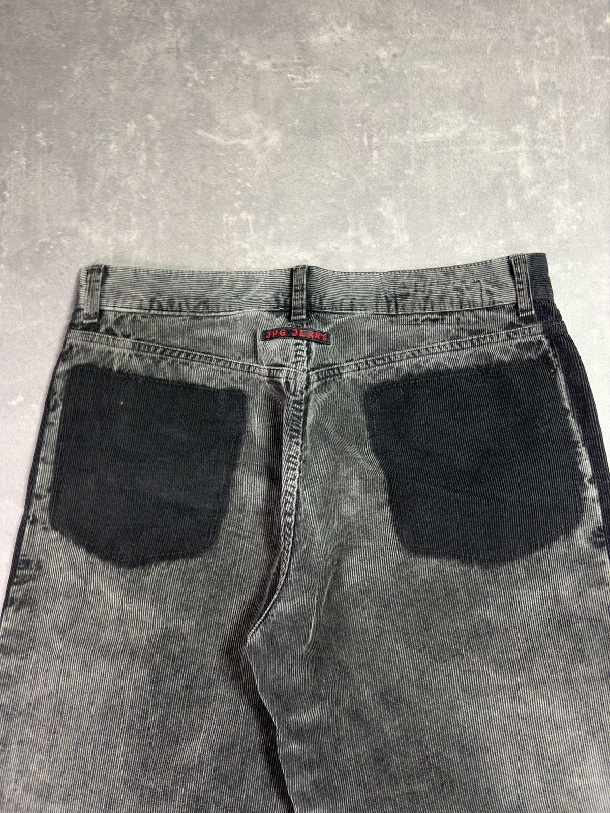 Jean Paul Gaultier Jean Paul Gaultier Corduroy Colorblock Sprayed Pants 36 Size US 36 / EU 52 - 14 Thumbnail