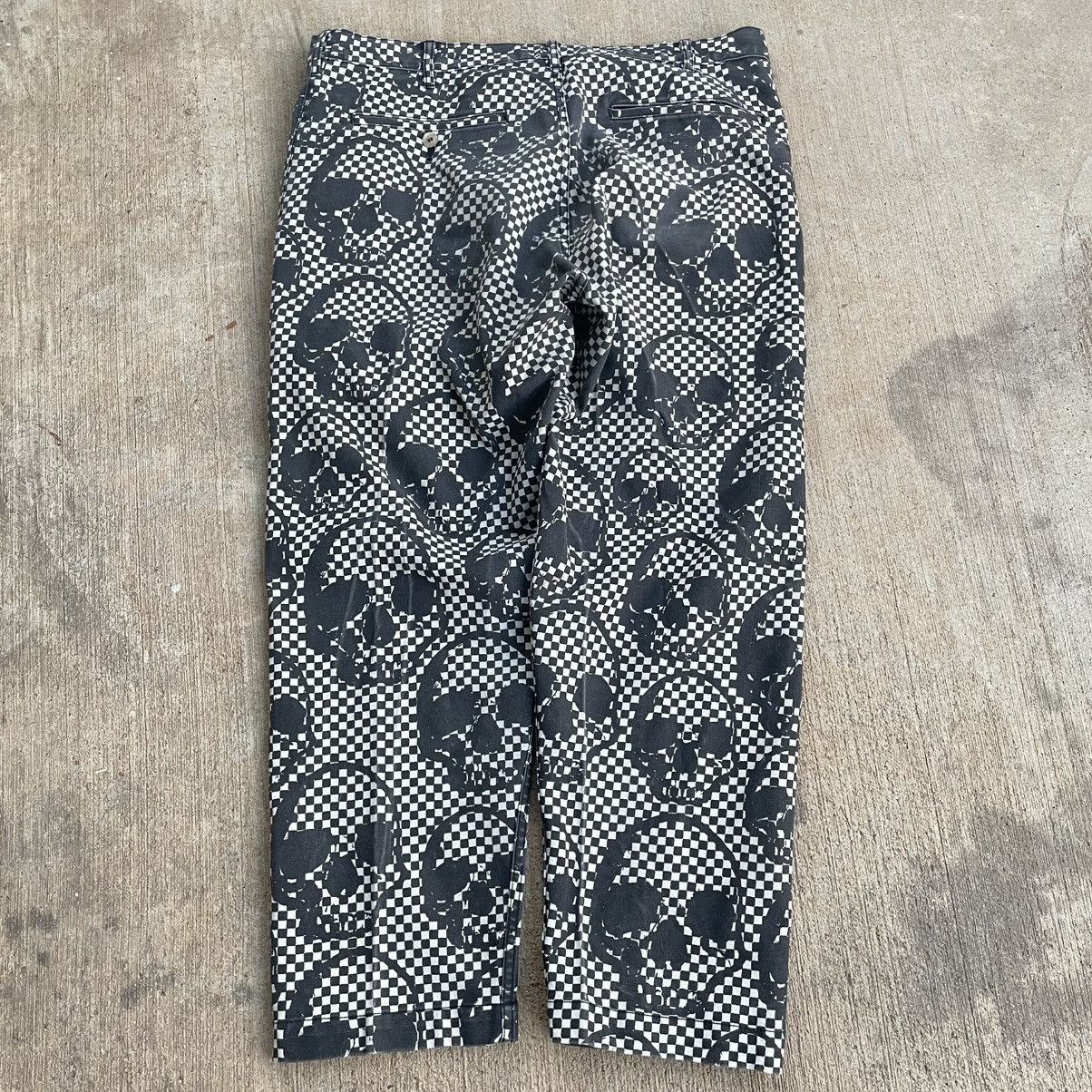 Comme des Garcons Homme Plus Comme Des Garcons Homme Plus SS11 Checkered Skull Pants L Size US 34 / EU 50 - 2 Thumbnail