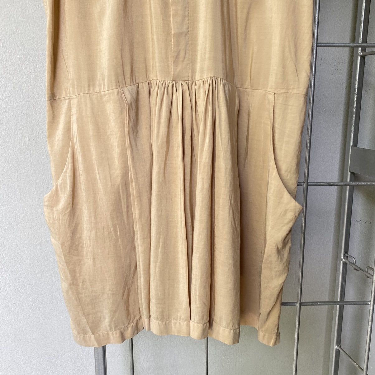 Zucca ZUCCA Yellow Button-Front Dress with Pockets Size M / US 6-8 / IT 42-44 - 19 Thumbnail