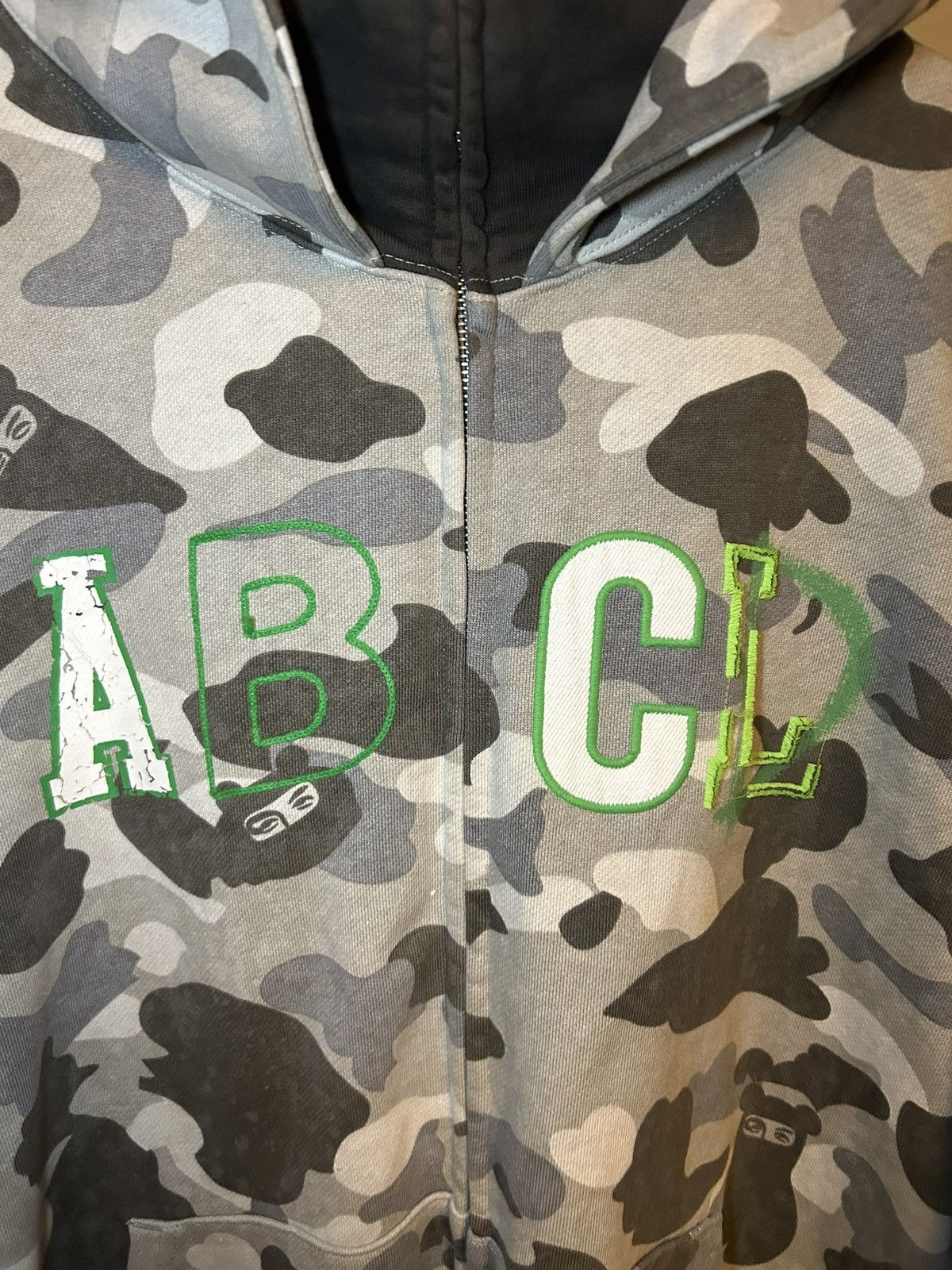 Other ABCD jose wong full-zip doubled layer bear hood camo hoodie Size US XL / EU 56 / 4 - 7 Thumbnail