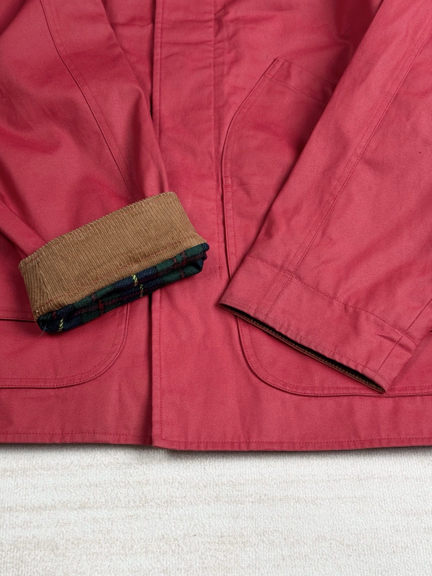 Aime Leon Dore wool lined Waxed hunting jacket Size US M / EU 48-50 / 2 - 4 Thumbnail