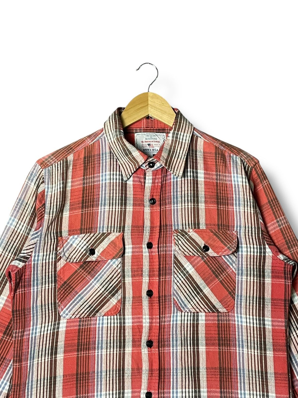 Avirex × Vintage Vintage Avirex Flannel Shirt (50) Size US L / EU 52-54 / 3 - 2 Thumbnail
