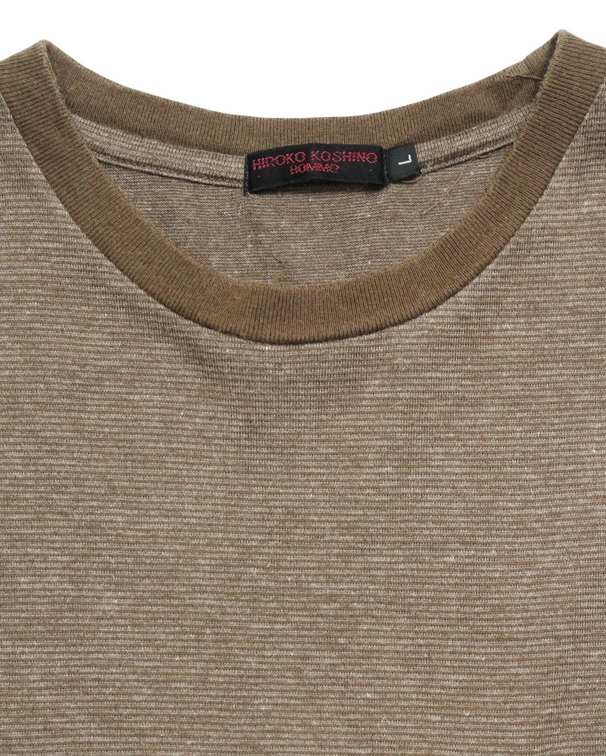 Designer × Hiroko Koshino Homme × Japanese Brand HIROKO KOSHINO POCKET TEE Size US L / EU 52-54 / 3 - 2 Thumbnail