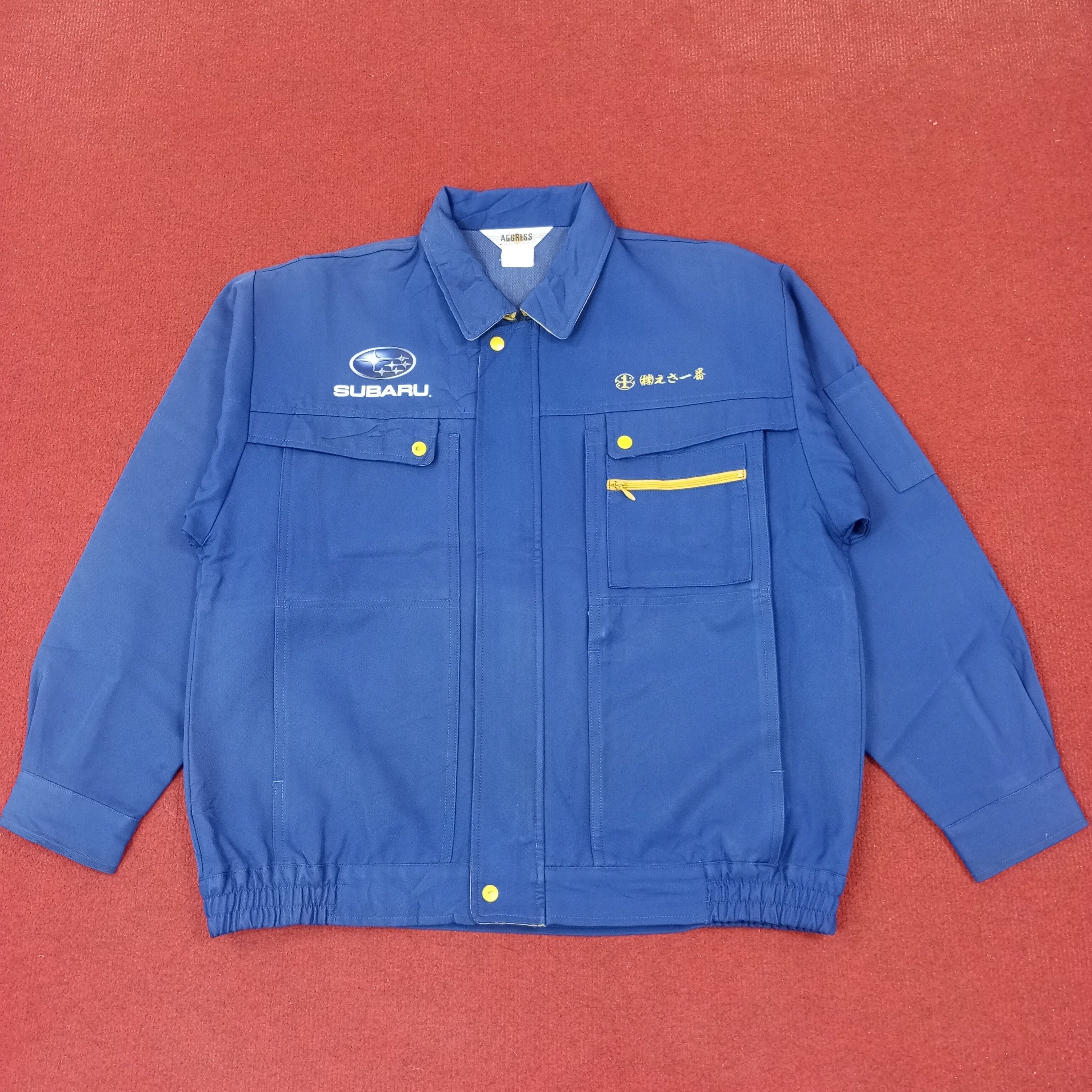 Japanese Brand × Vintage Subaru Japanese Motorsports Custom Art Jacket c215n27 Size US M / EU 48-50 / 2 - 3 Thumbnail