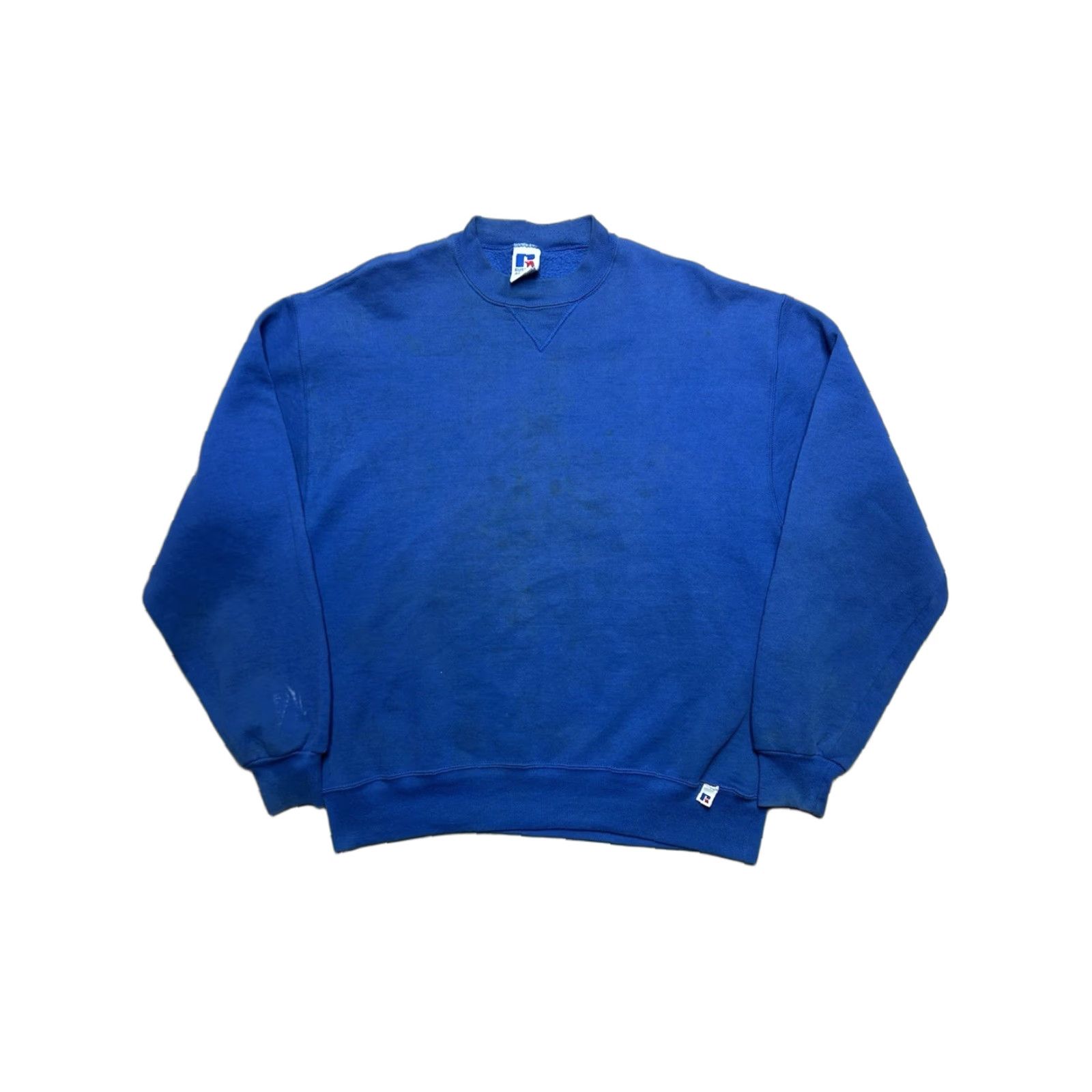 Vintage VINTAGE Russell athletic crewneck sweatshirt blue USA Large Men's Sweatshirt Pullover Size US L / EU 52-54 / 3 - 1 Thumbnail