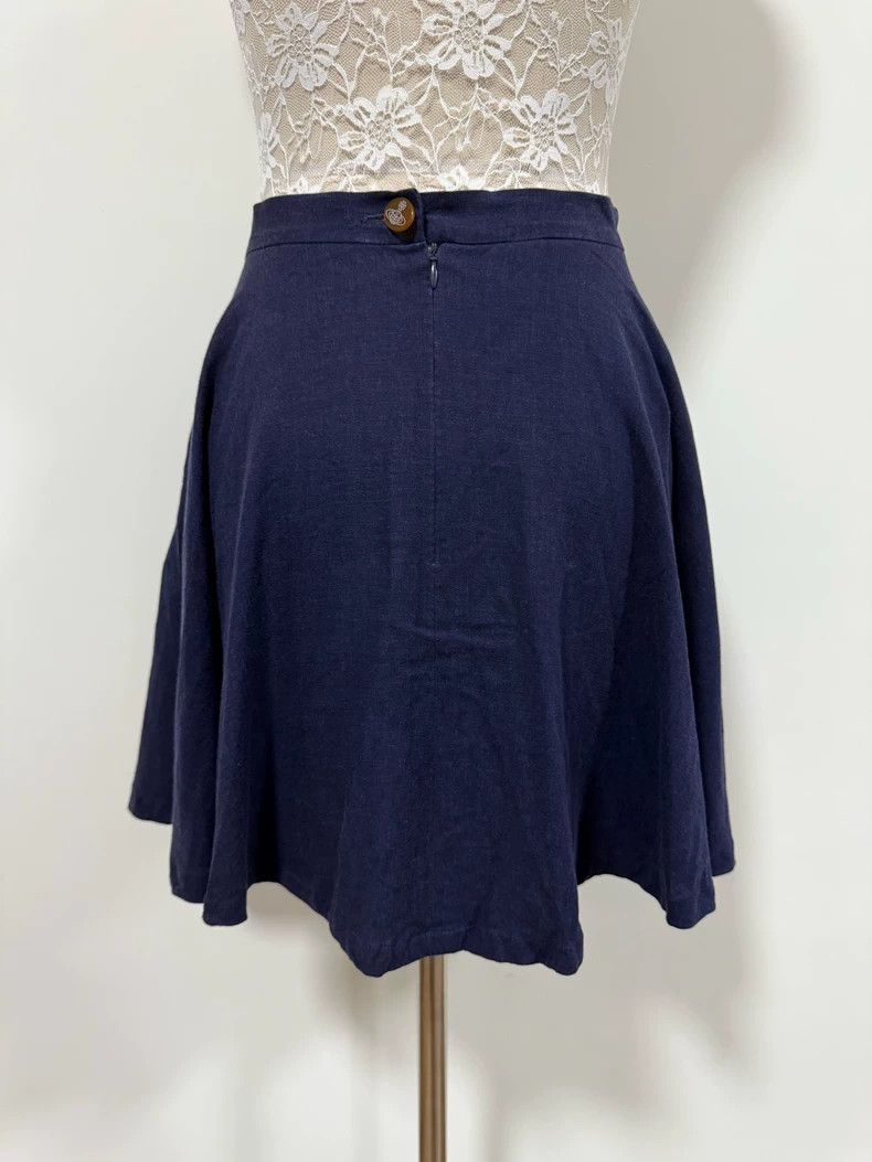 Vivienne Westwood size3 Dark blue orb half skirt