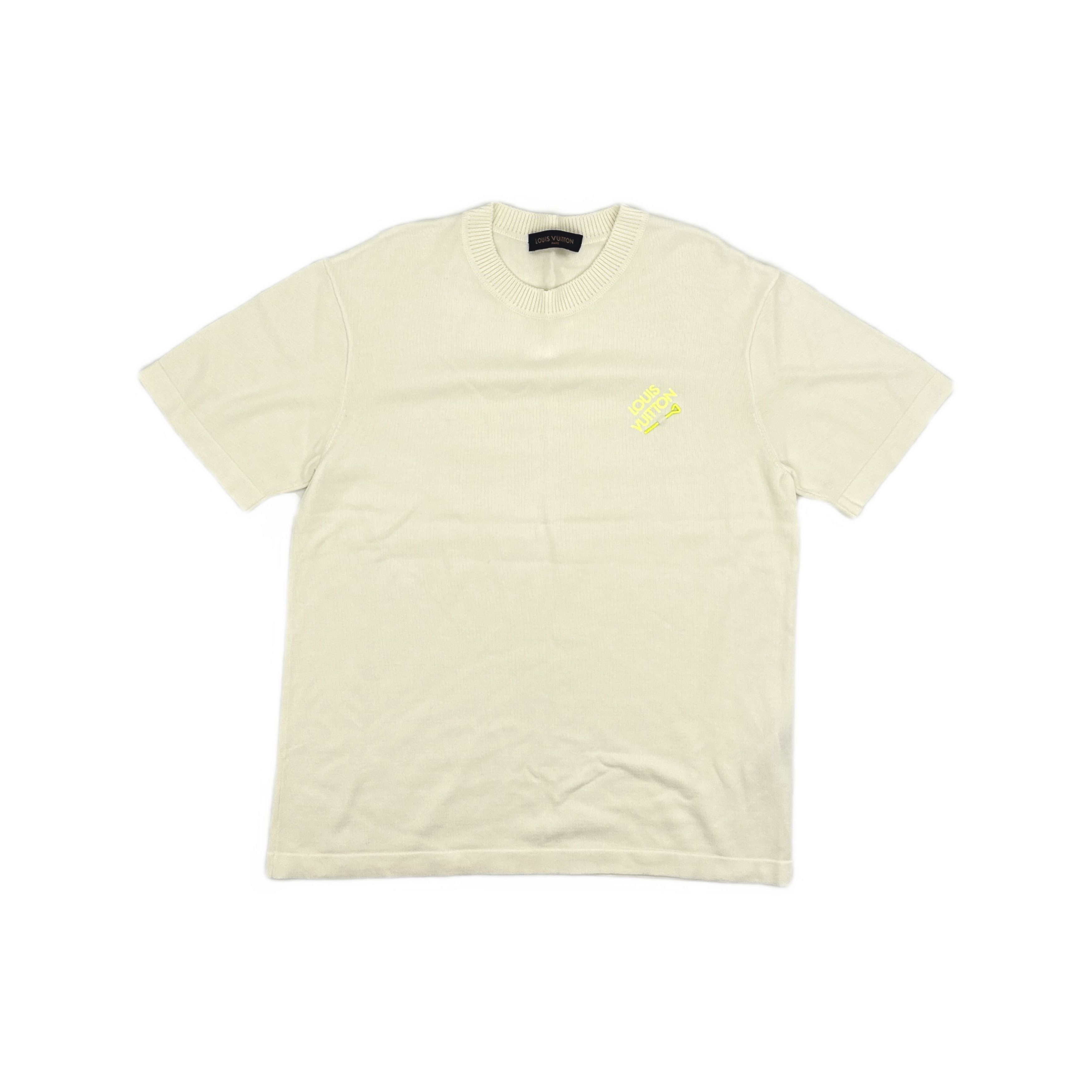 Louis Vuitton Louis Vuitton Embroidery Logo Knit T-Shirt L Size US L / EU 52-54 / 3 - 1 Thumbnail