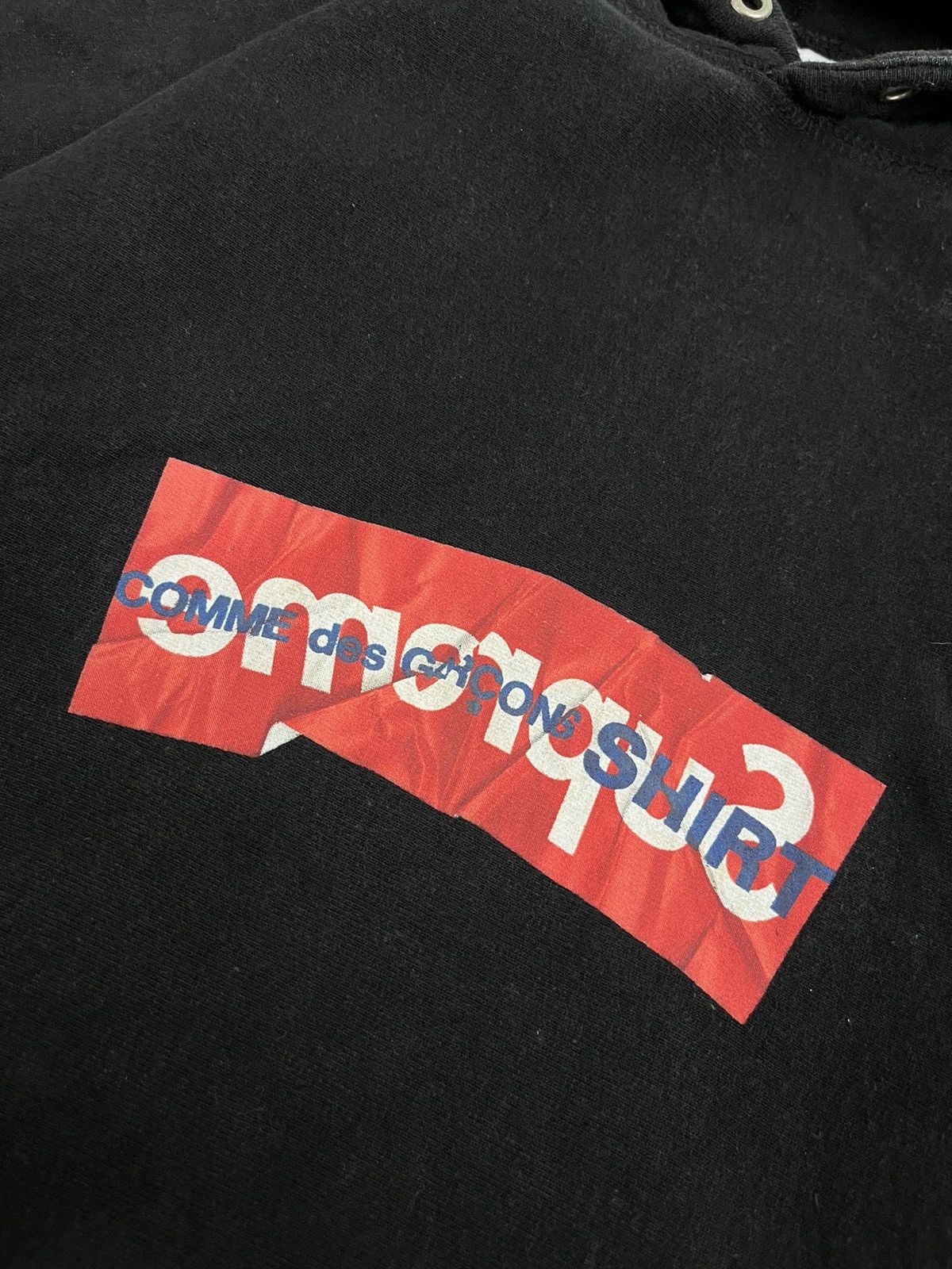Junya Watanabe × Supreme Supreme x Comme des garcons FW17 Hooded Sweatshirt Size US XL / EU 56 / 4 - 3 Thumbnail
