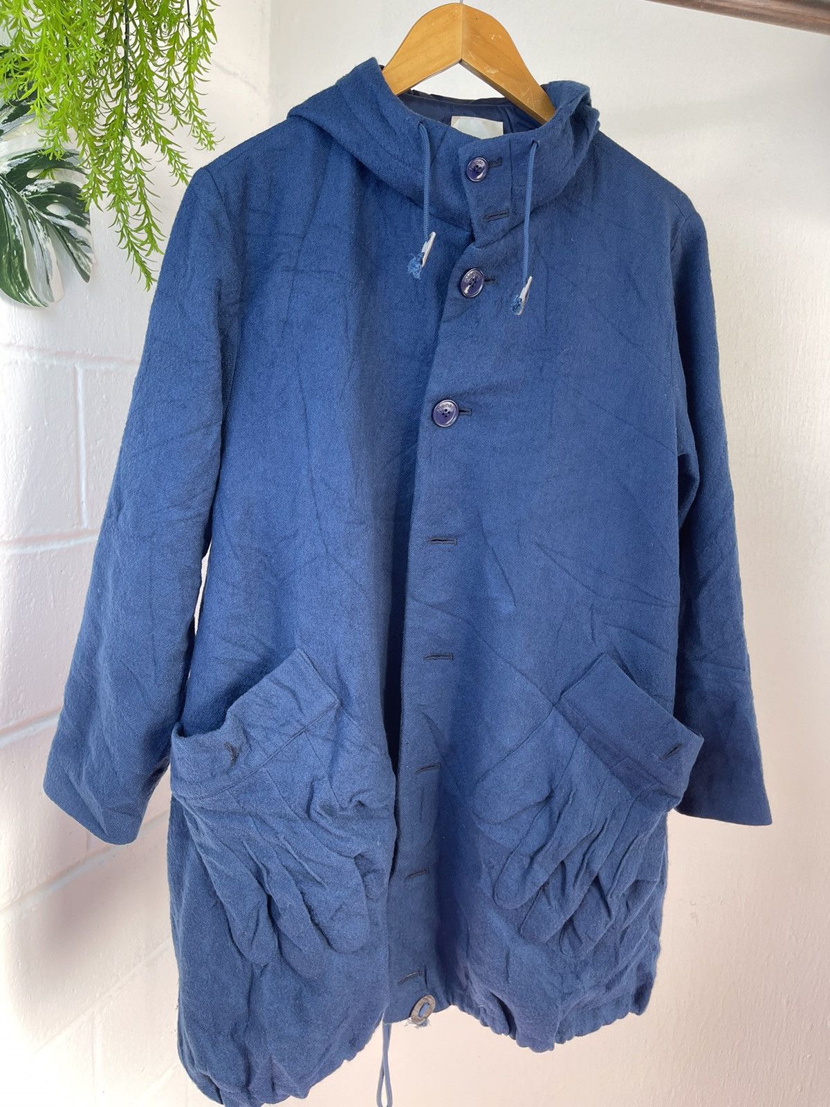 Ne-Net Ne-net Hand Glove Pocket wool Parka Jacket Size US L / EU 52-54 / 3 - 4 Thumbnail