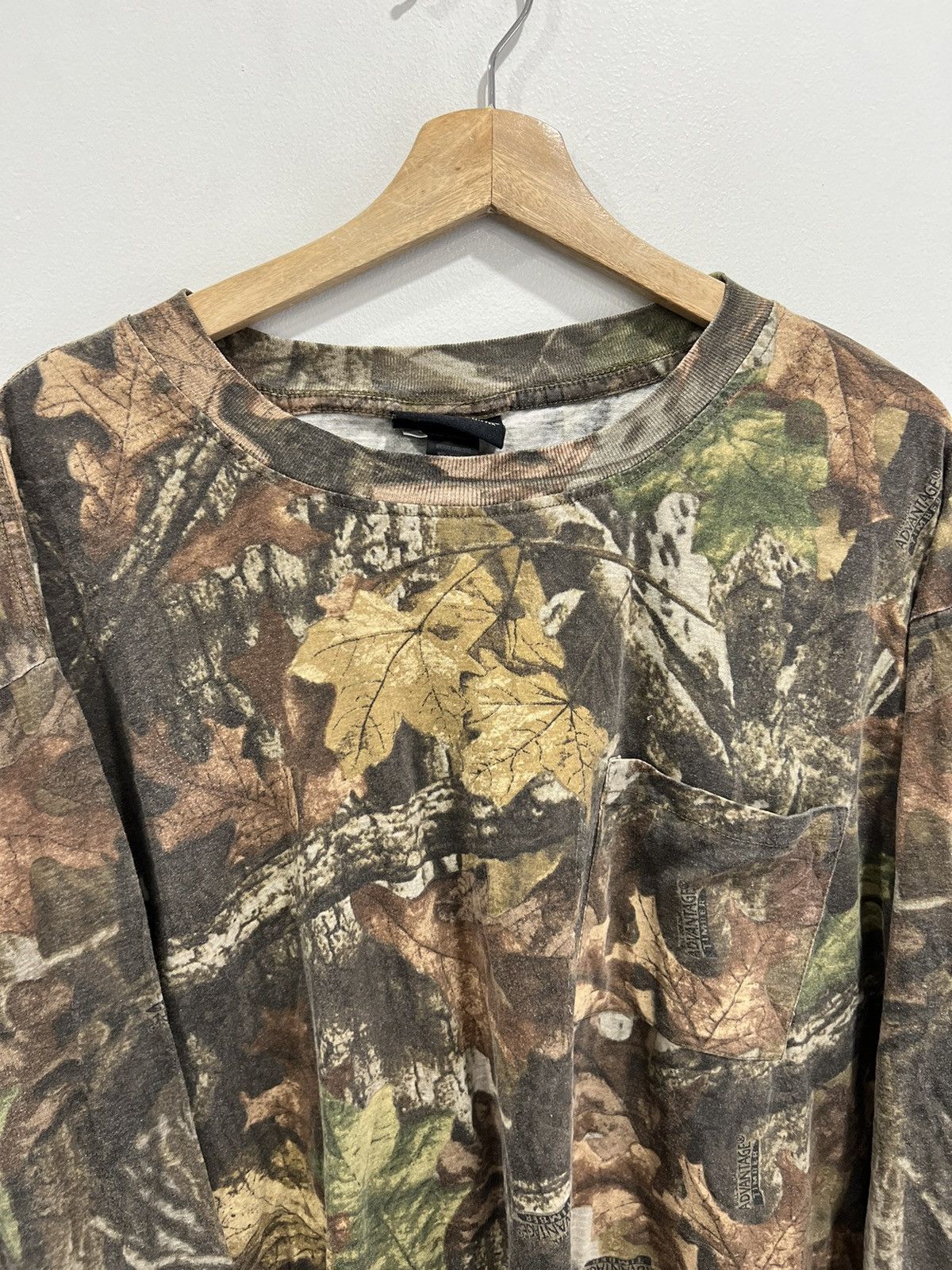 Japanese Brand Vintage Camo Mossy Oak Longsleeve Shirt real tree 3XL Size US XXL / EU 58 / 5 - 2 Thumbnail