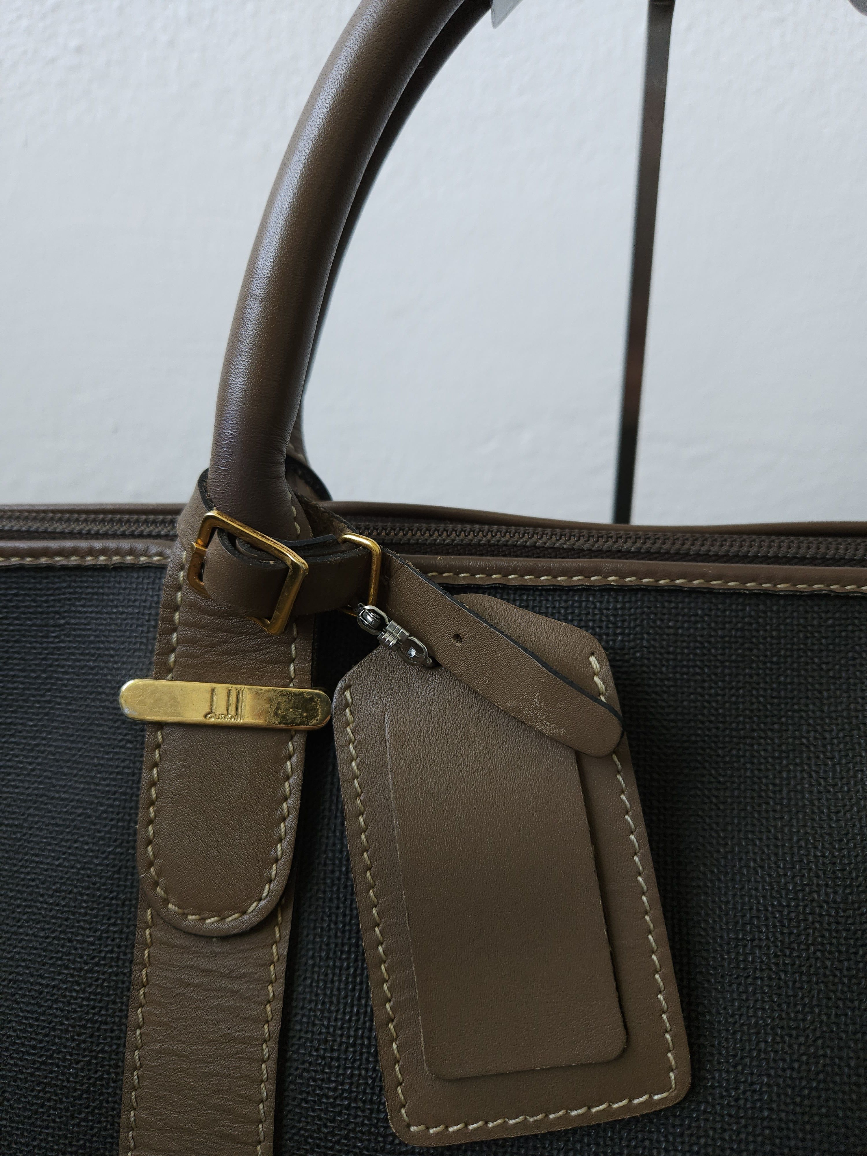 Alfred Dunhill vintage dunhill boston weekend travel bowling bag Size ONE SIZE - 8 Thumbnail