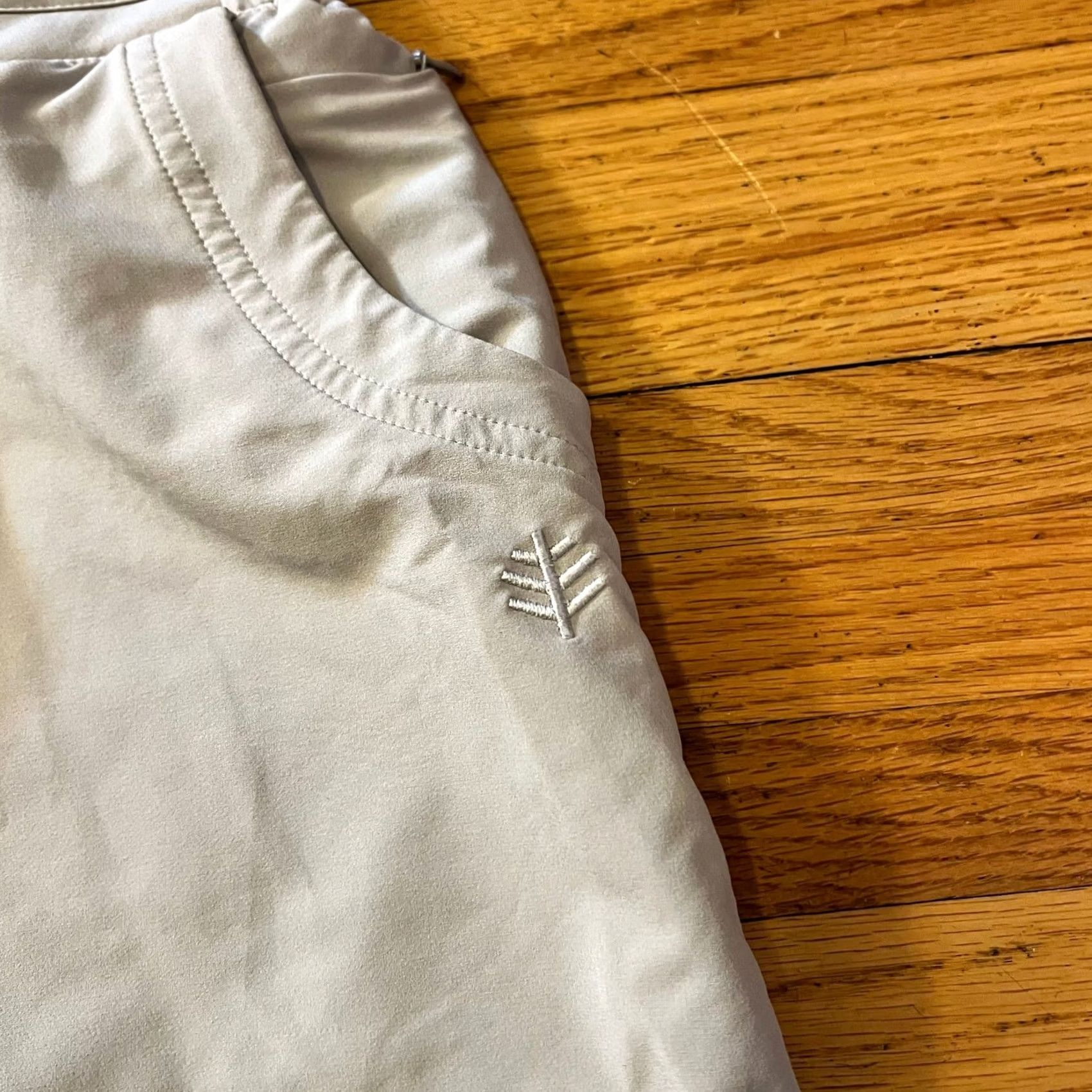 Vintage Coolibar Skort Skirt Womens XS Beige Cream Performance UPF Size 26" / US 2 / IT 38 - 2 Thumbnail