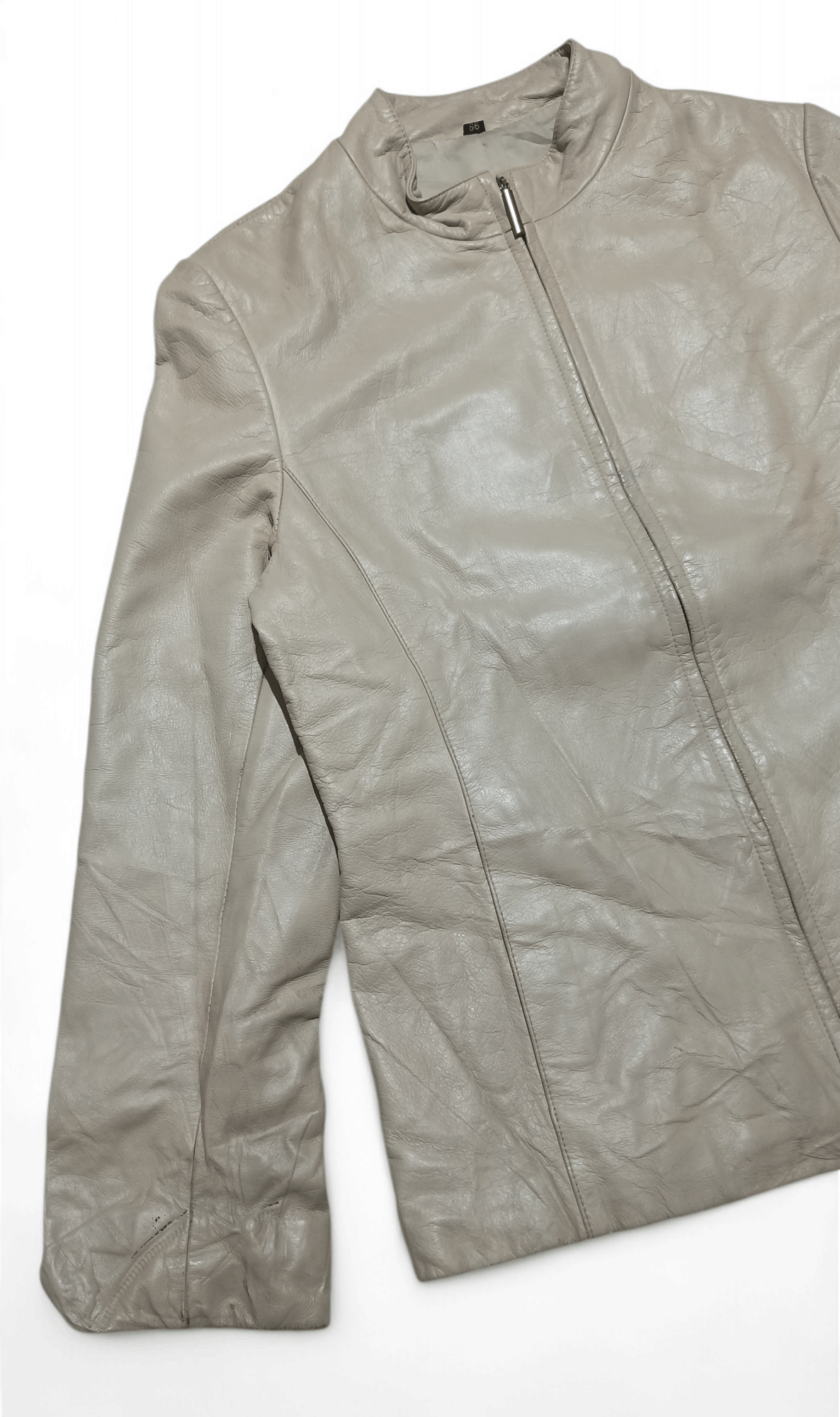 Vintage Vintage Y2K Women's Casual Biker Sheepskin Leather Jacket Size M / US 6-8 / IT 42-44 - 6 Thumbnail