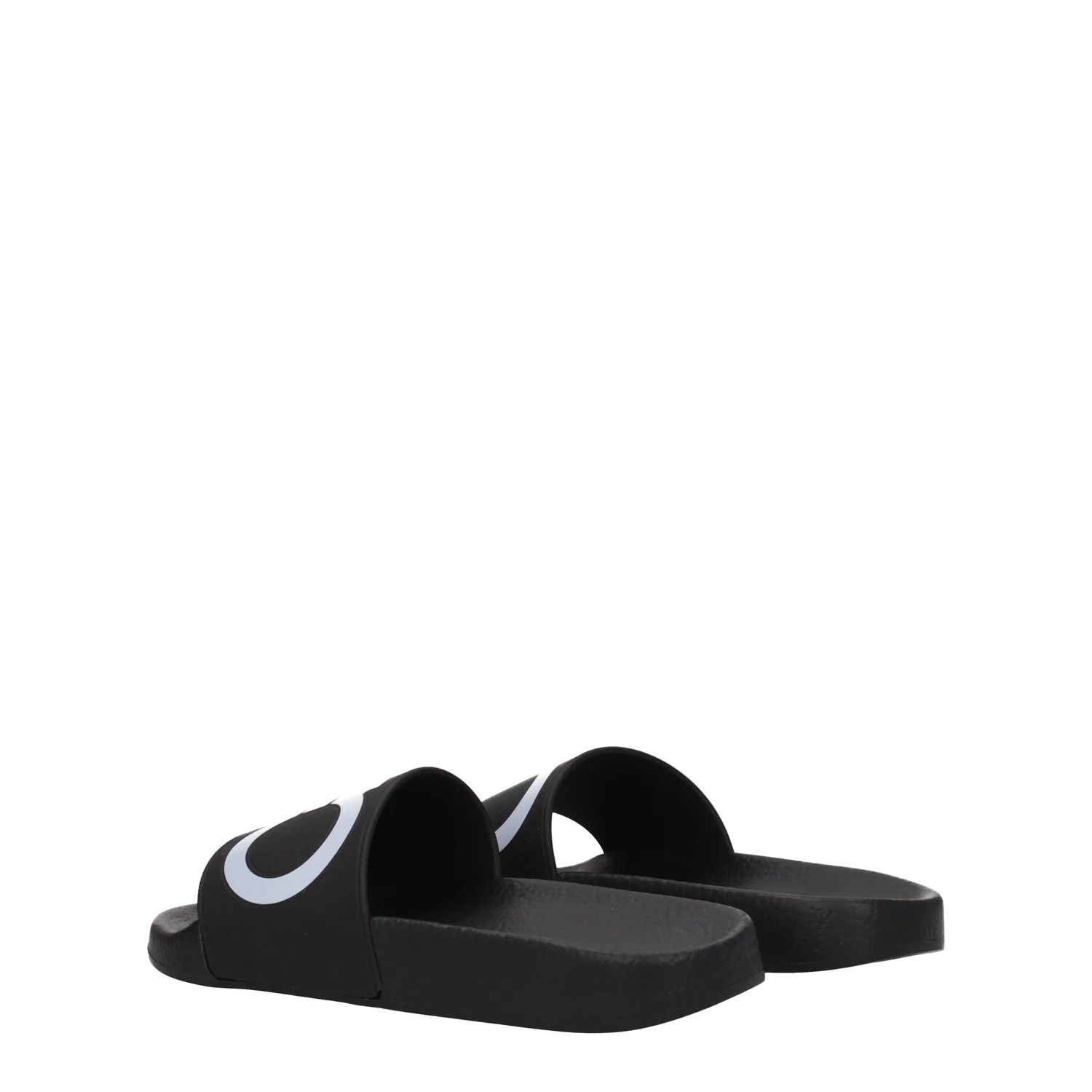 Salvatore Ferragamo ob1o1e1224 Rubber Slippers in Black Size US 7 / IT 37 - 4 Thumbnail