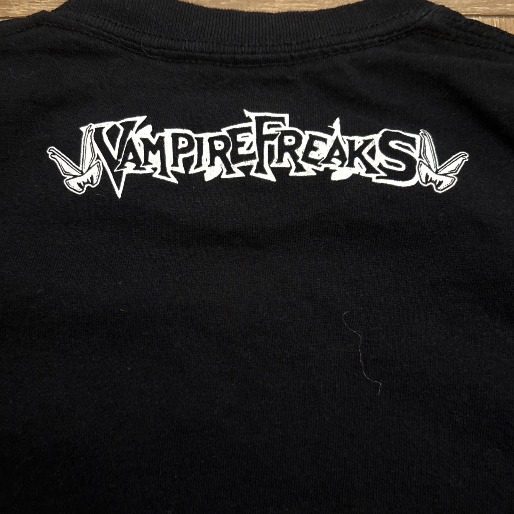 Vintage VINTAGE Vampire Freaks Apocalypse Soldier Shirt Men Size S Black Gothic Horror Crew Neck Size US S / EU 44-46 / 1 - 5 Thumbnail