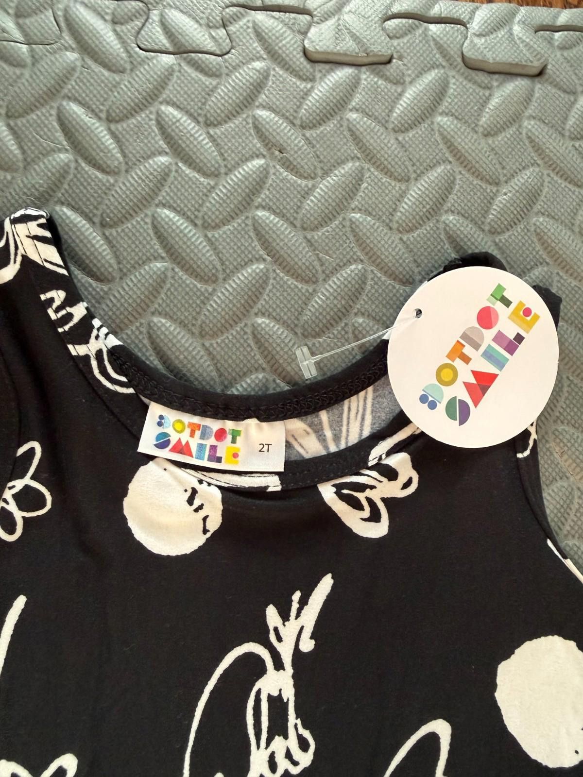 Other Dot Dot Smile Sketchbook Love Tank Dress - 2T Size ONE SIZE - 5 Thumbnail