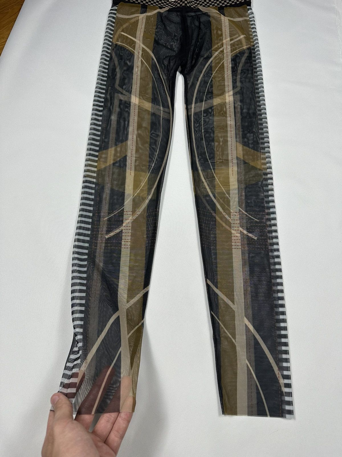 Other Ro’Skinwear Woman Leggings Slim Tatoo Mesh Printed Size 26" / US 2 / IT 38 - 5 Thumbnail