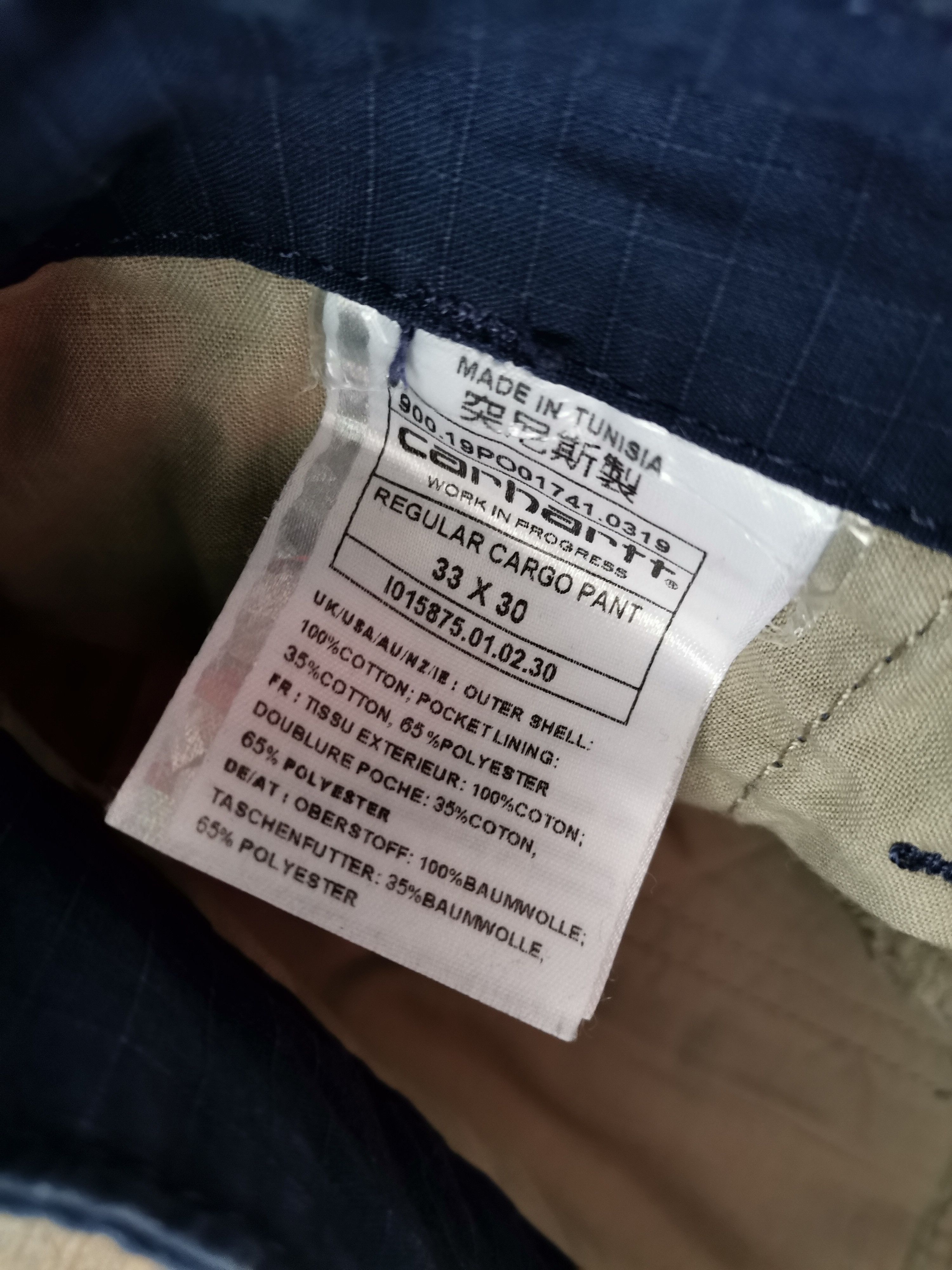 Carhartt × Carhartt Wip Carhartt WIP Cargo Pants Size US 33 - 5 Thumbnail