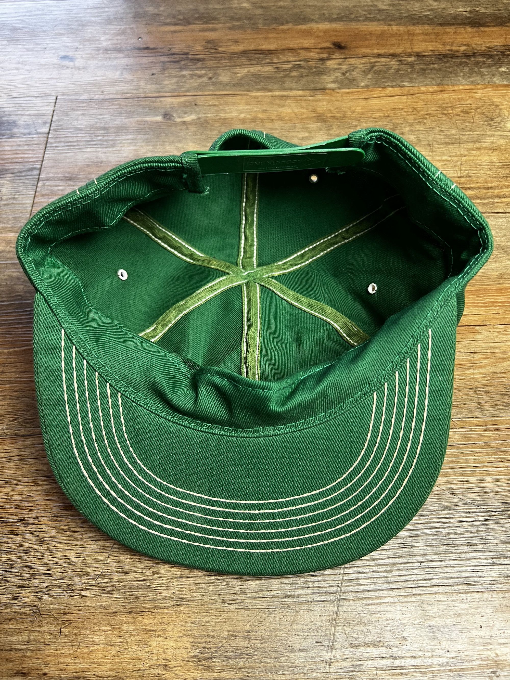 Vintage Vintage 1980's Pioneer Hi-Bred Seeds K-Products Snapback Hat Size ONE SIZE - 5 Thumbnail