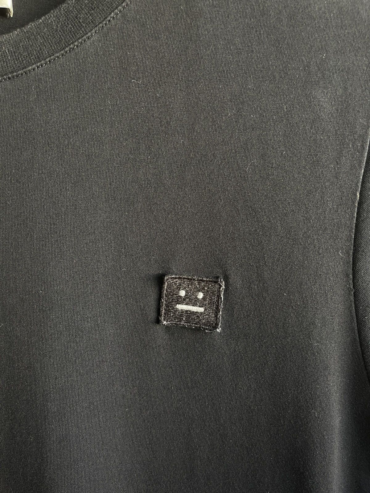 Acne Studios A/W’25🔥ACNE STUDIO🔥Logo Black Tshirt Designer Size US L / EU 52-54 / 3 - 8 Thumbnail