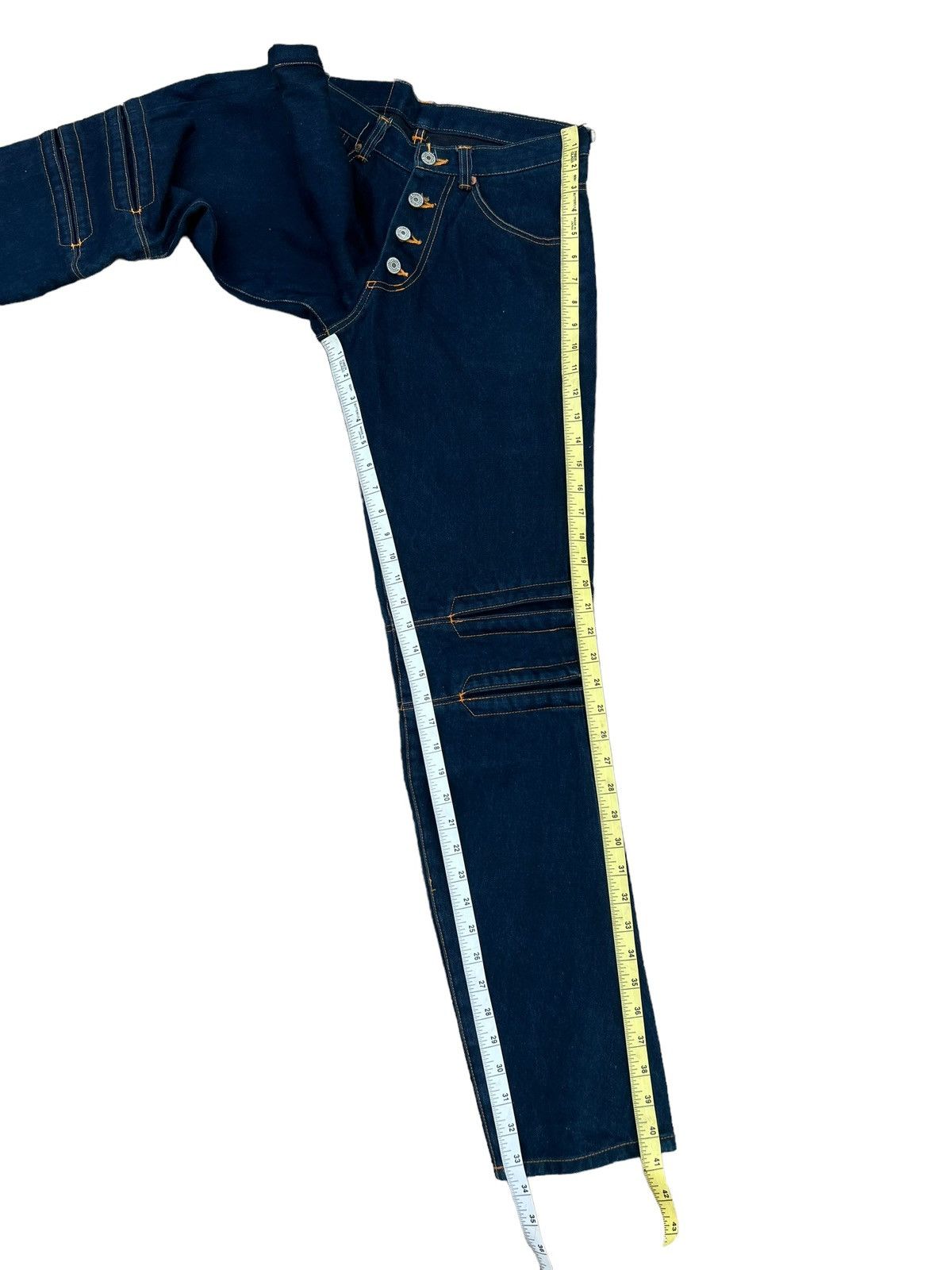 Vintage RARE!!! Vintage AIZE Japan Denim Jeans Size US 29 - 5 Thumbnail